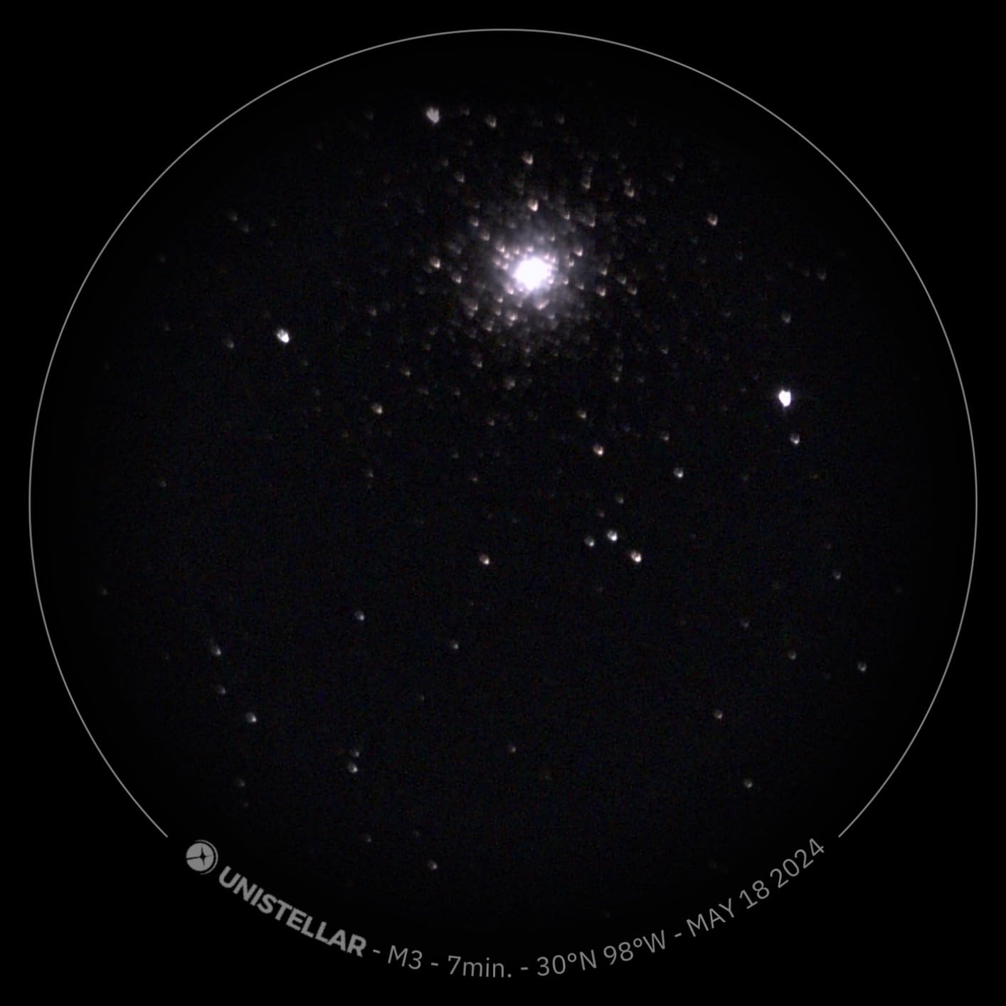 EVSCOPE 2 - UNISTELLAR Smart Telescope (with Eyepiece), 114mm f/4 (450mm) Digital & Computerized, App-Controlled Motorized Alt-Az, Manual Fine Focus, RAW/FITS Export, 64GB, Tripod, 9h Battery customer photo 2