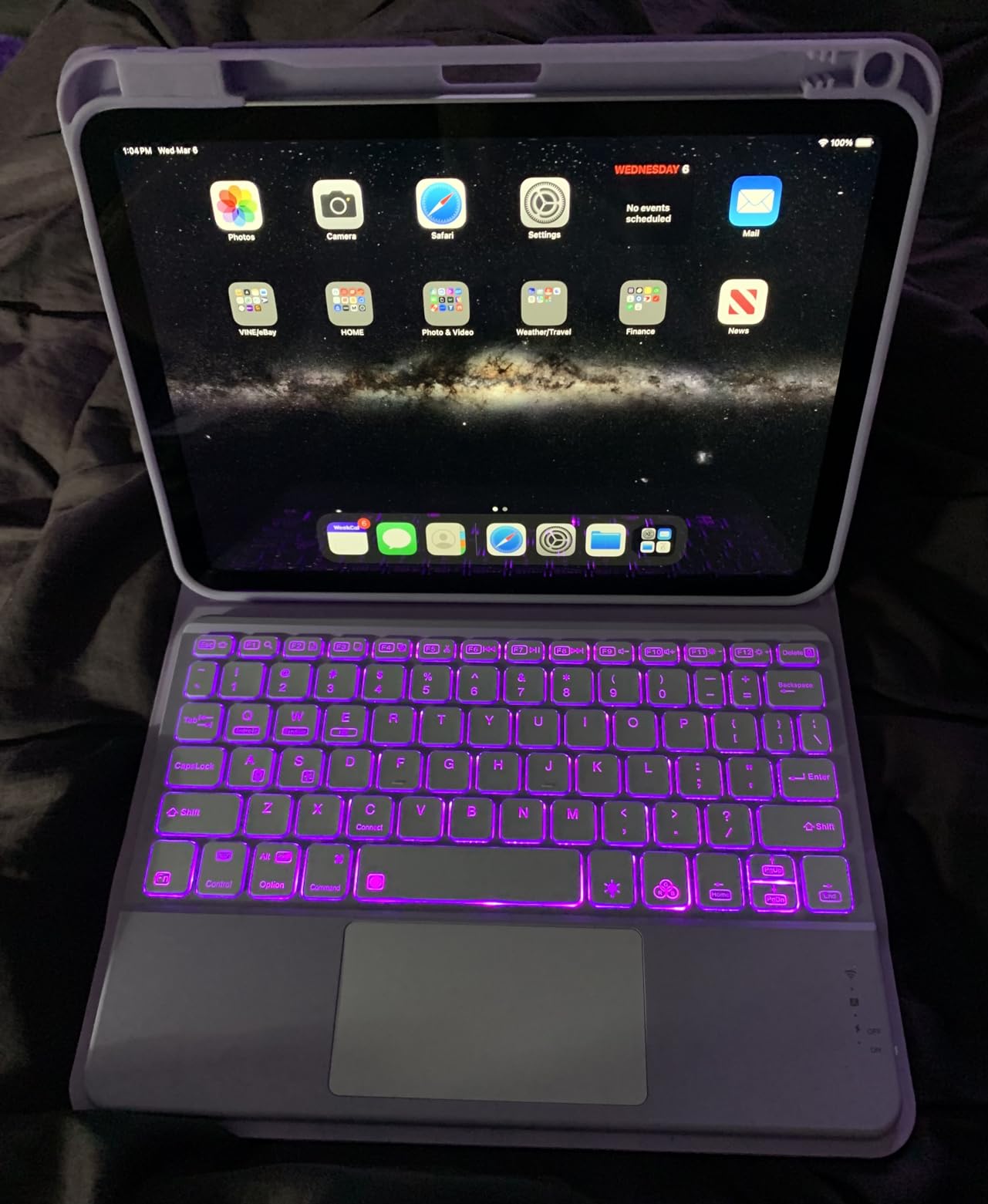 Apple iPad (10th Generation): with A14 Bionic chip, 10.9-inch Liquid Retina Display, 64GB, Wi-Fi 6, 12MP front/12MP Back Camera, Touch ID, All-Day Battery Life - Silver customer photo 2