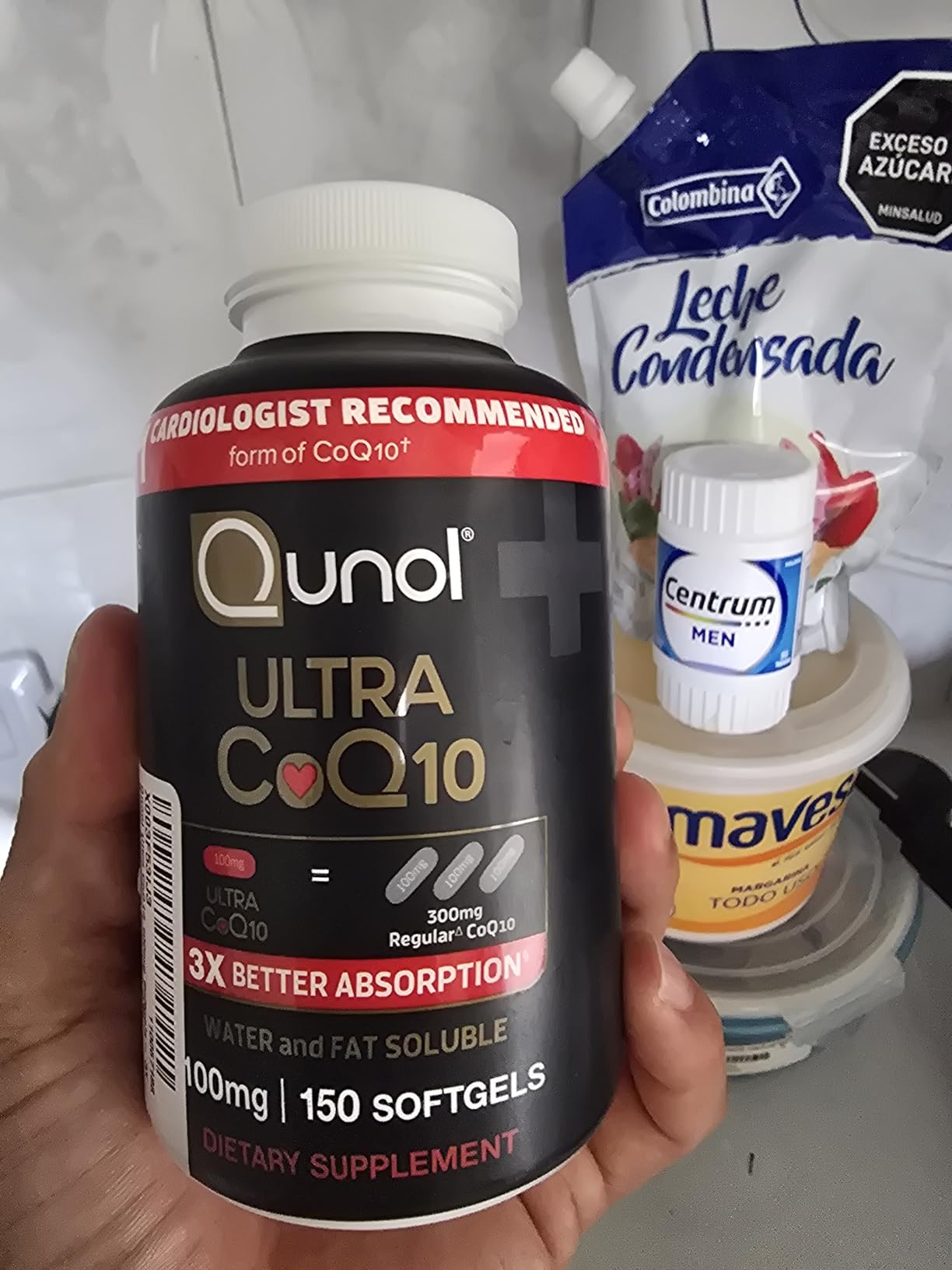 Qunol Ultra CoQ10 100mg, 3X Better Absorption, Antioxidant, 90 Softgels | #1 Cardiologist Recommended Supplement for Heart Health, Coenzyme Q10 Supplement to support Vascular Health & Cellular Energy customer photo 1