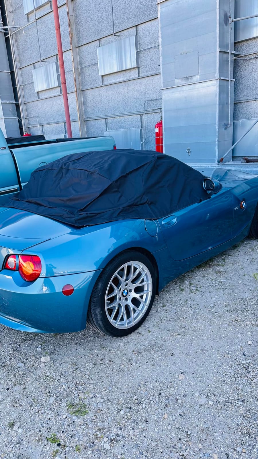 Black Soft Top Half Car Cover for Mazda Miata MX5 MK1-2.5 89-05 | Fits Mazda Miata NA NB Convertible, Waterproof Soft Top Roof Protector, Anti-UV Heat Insulation, Windproof Straps, Bag customer photo 1