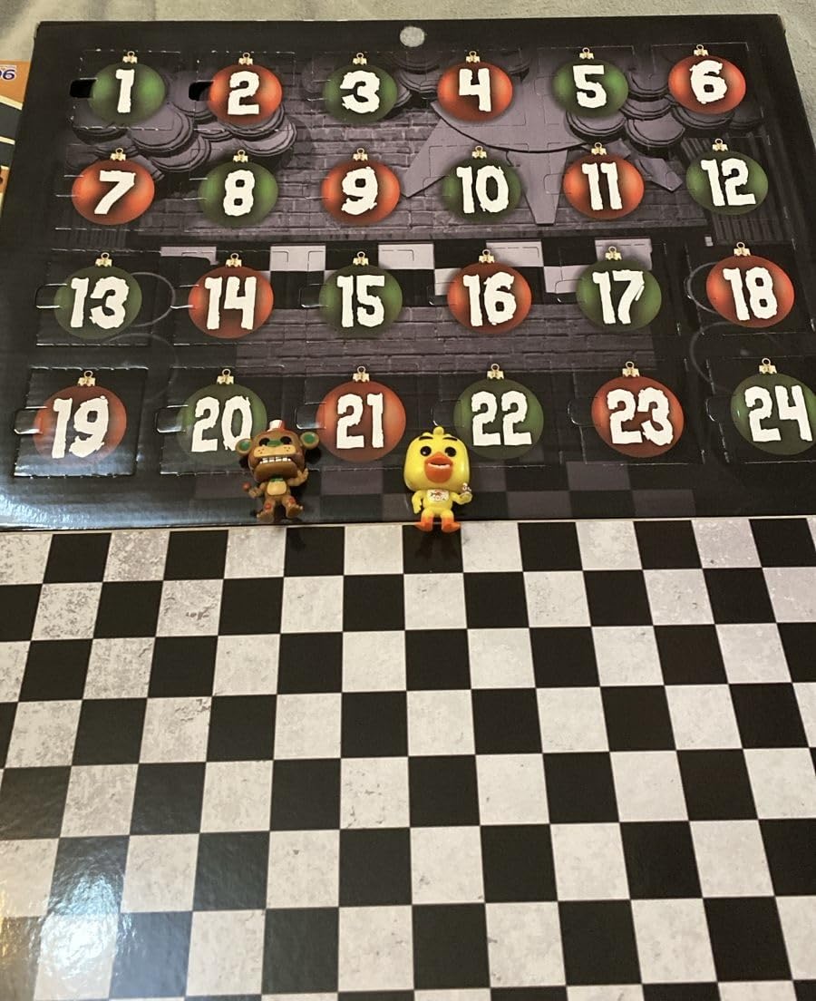 Funko Advent Calendar: Five Nights at Freddy's (FNAF) 2023-24 Days | Official Video Games Merch - Advent Calendar with 24 Days of Mystery Mini Figures - Christmas Countdown Gift for Fans customer photo 2