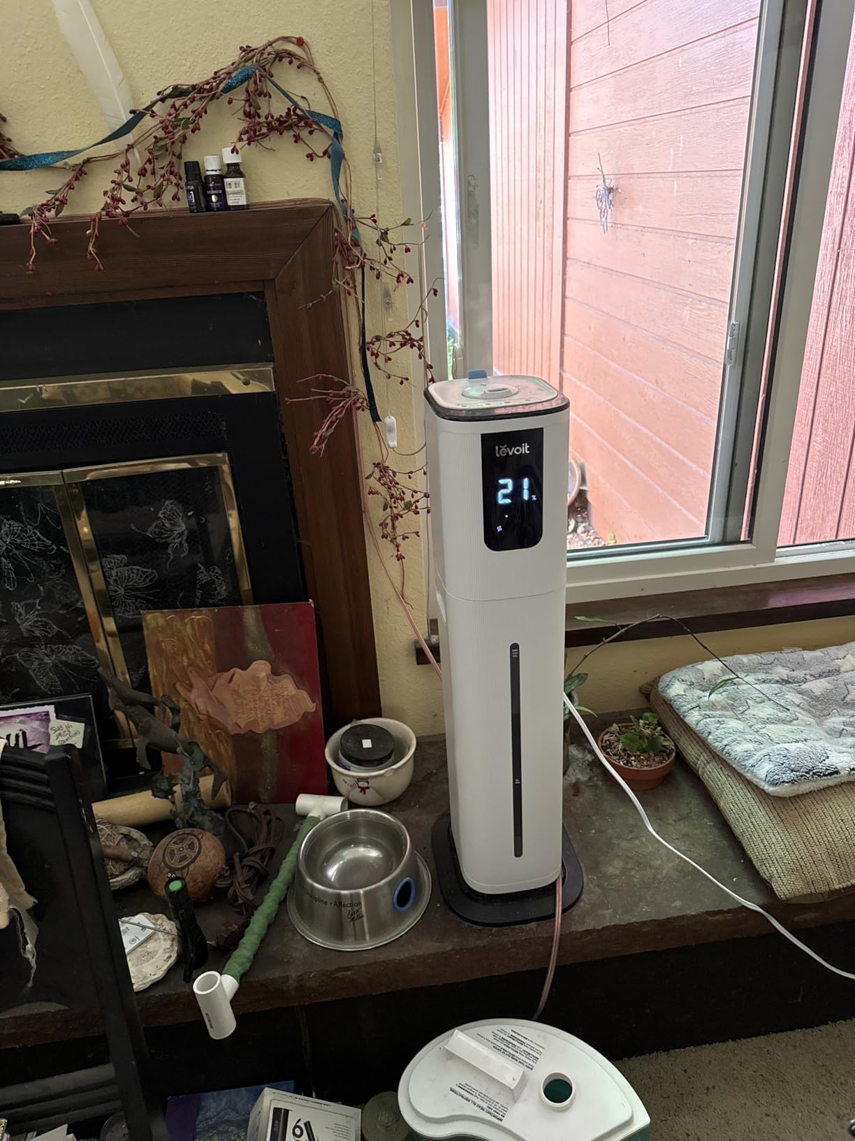 Levoit OasisMist 1000S (10L) Smart Humidifier for Home Large Room Bedroom | Last 100 Hours Suitable for Indoor Plant, Cover up to 600ft², Easy Top Fill, Remoter & Voice Control, Auto Mode, Quiet customer photo 1