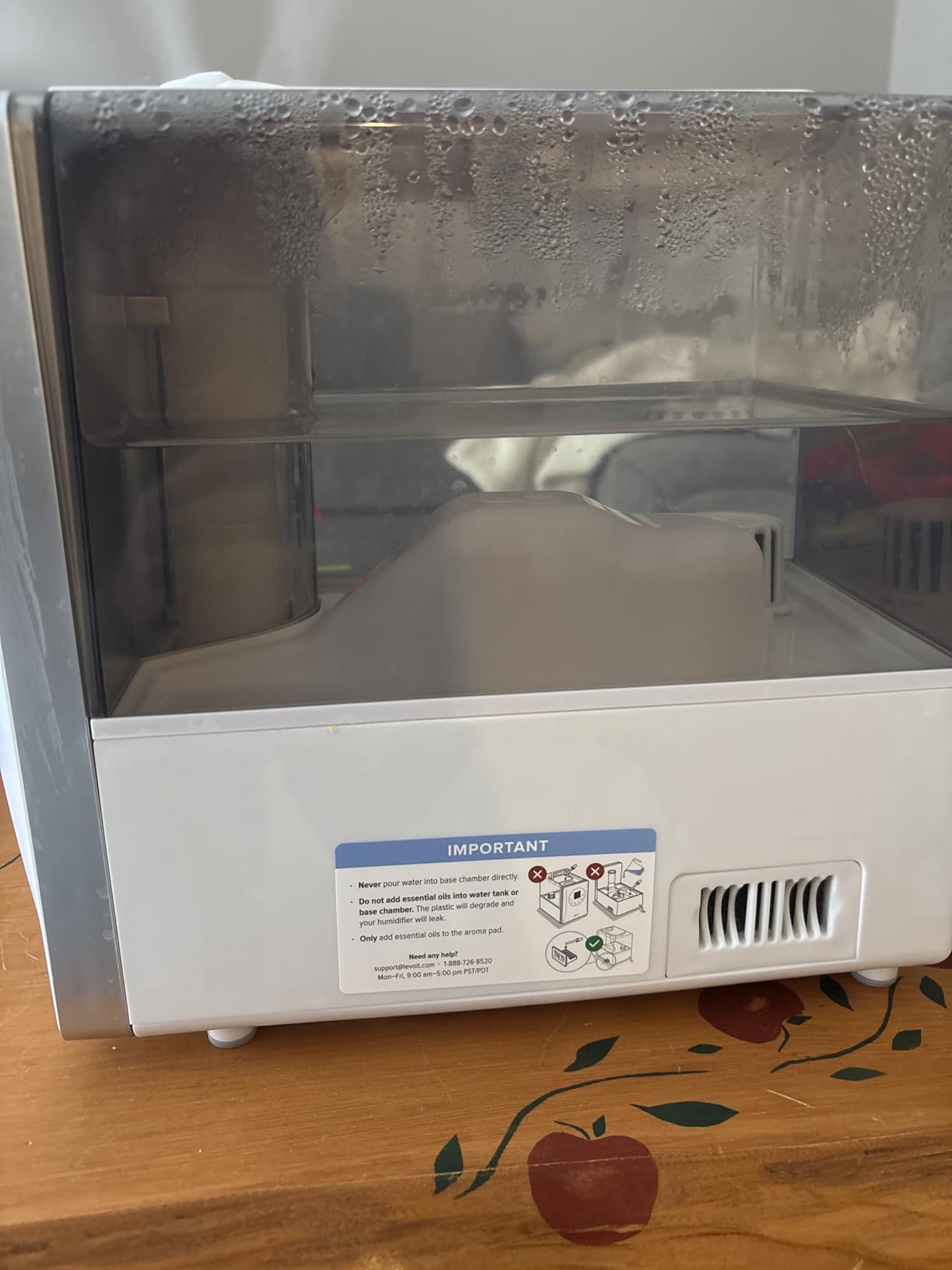 Levoit OasisMist 1000S (10L) Smart Humidifier for Home Large Room Bedroom | Last 100 Hours Suitable for Indoor Plant, Cover up to 600ft², Easy Top Fill, Remoter & Voice Control, Auto Mode, Quiet customer photo 2