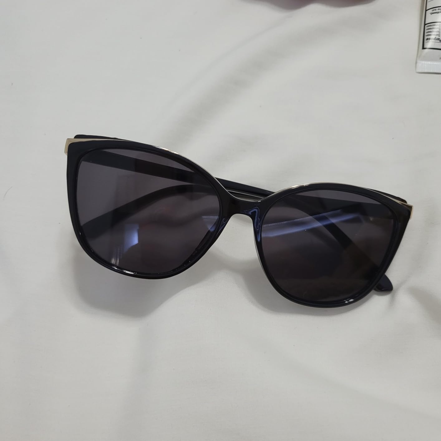 Soft Cat Eye Sunglasses for Women Trendy Cateye UV400 Protection customer photo 1