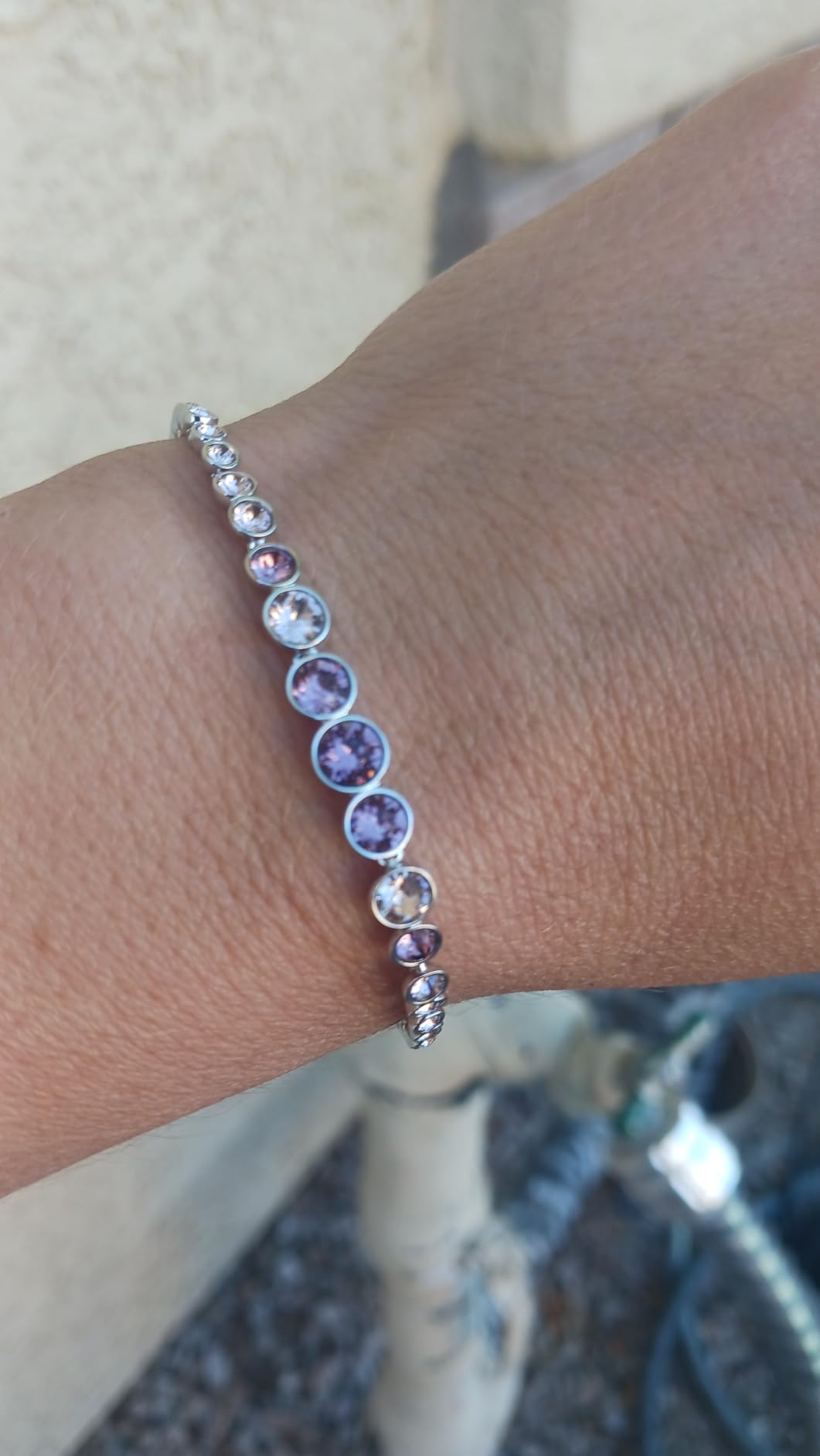 Swarovski Emily Tennis Bracelet Jewelry Collection customer photo 1