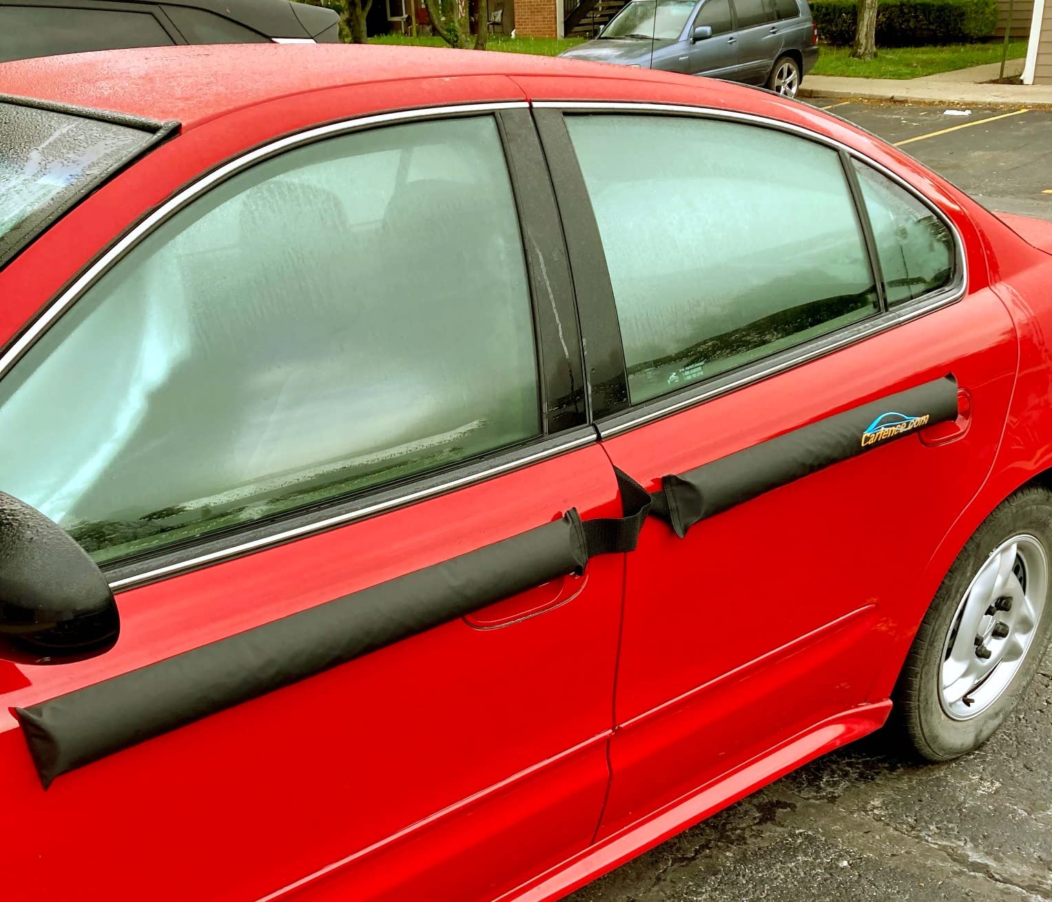 HRX Car Door Dent Protector for Non-Aluminum Cars Doors - 4 Doors Pack - Removable Soft Cushion Magnetic Door Guards - Door Ding Bumper and Scratch Protector - Prevents Dents, Scratches & Dings customer photo 1
