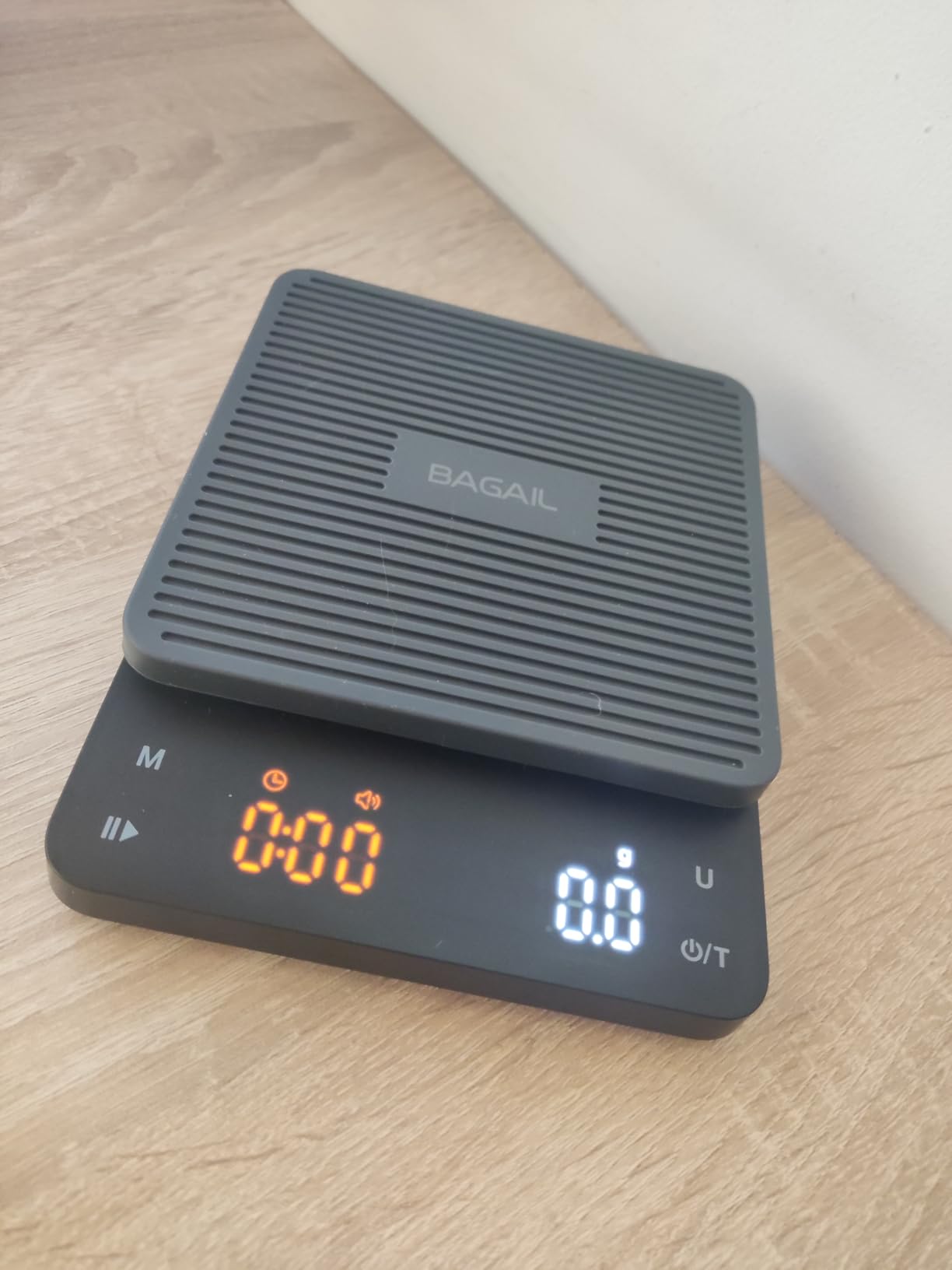 BAGAIL Coffee Scale with Timer, 0.1g/3kg Precision customer photo 2