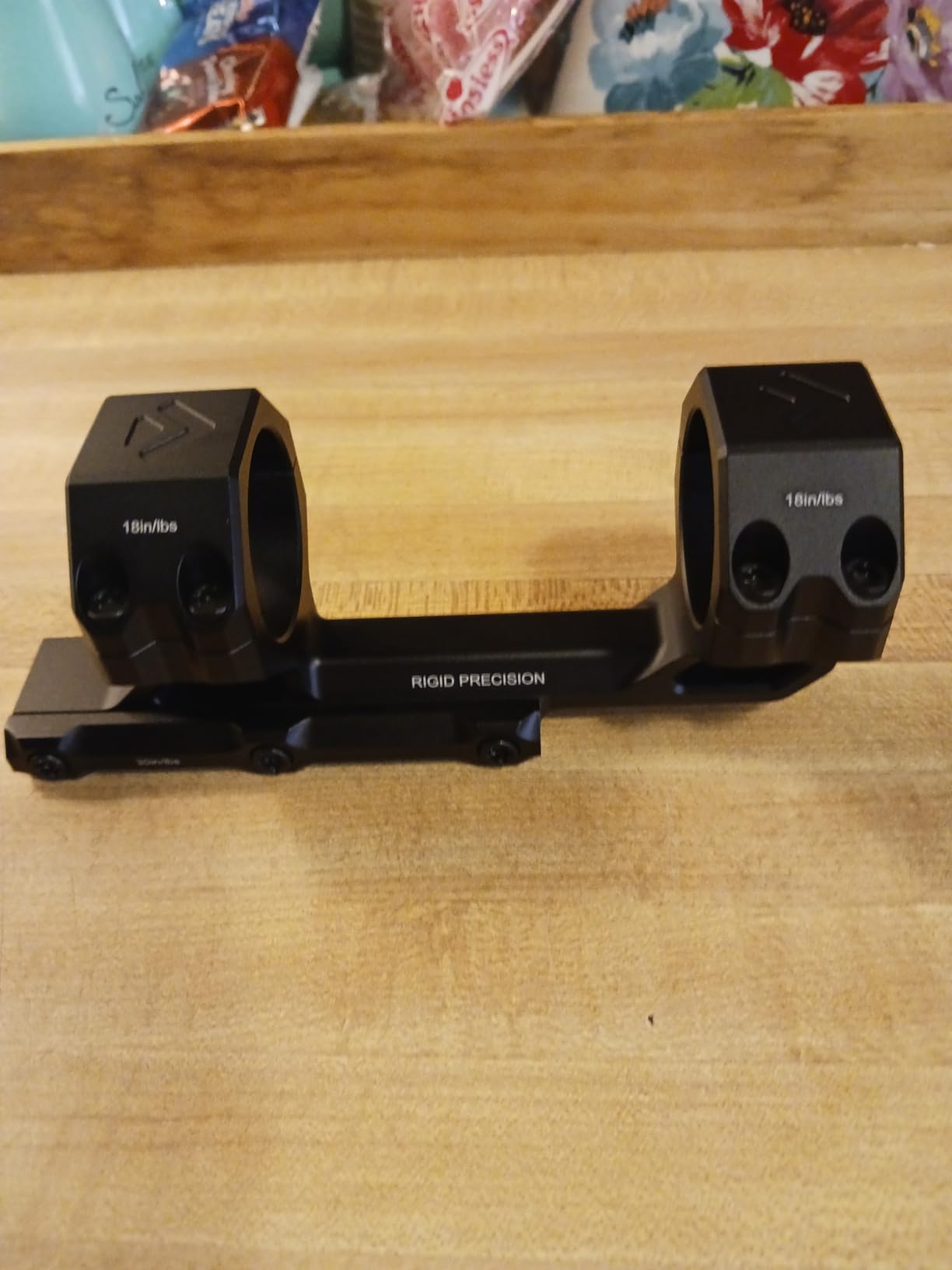 Arken Optics Rigid Precision Scope Mount, 20 MOA Cantilever for 30mm & 34mm | 20 MOA cantilever mount, CNC machined aluminum, one-piece Picatinny design for secure precision scope mounting customer photo 2