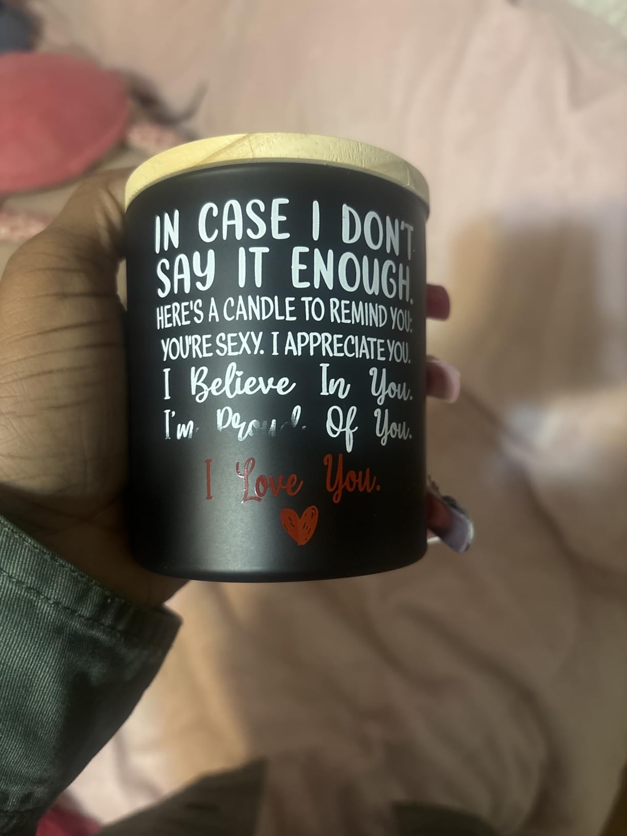TEEZWONDER Scented Candle Vanilla Lavender customer photo 2