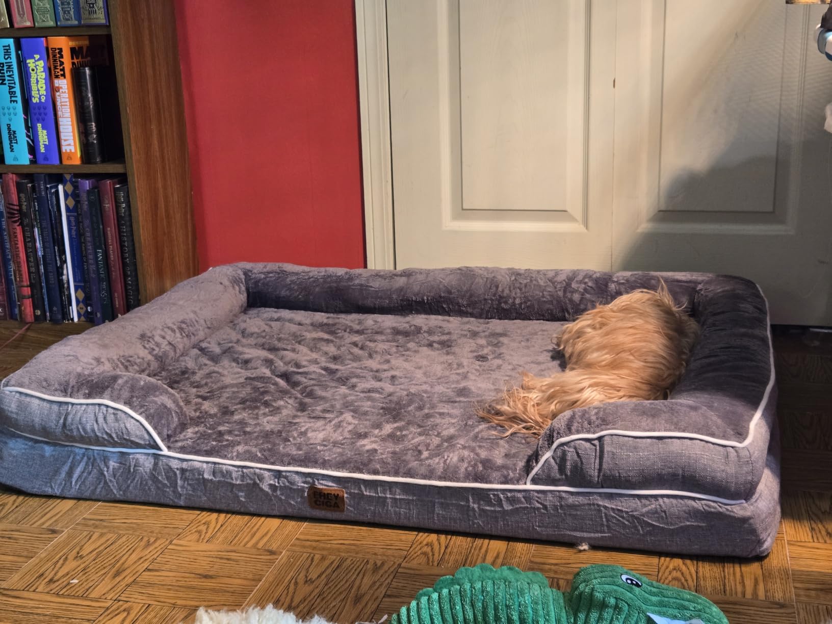 EHEYCIGA Orthopedic XXL Dog Bed, Waterproof Washable XL Big Pet Bed 52