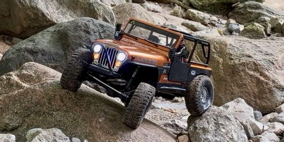 INJORA 1.9 Beadlock Wheel Offset -10.4mm for 1/10 RC Crawler (Black&Grey) customer photo 2