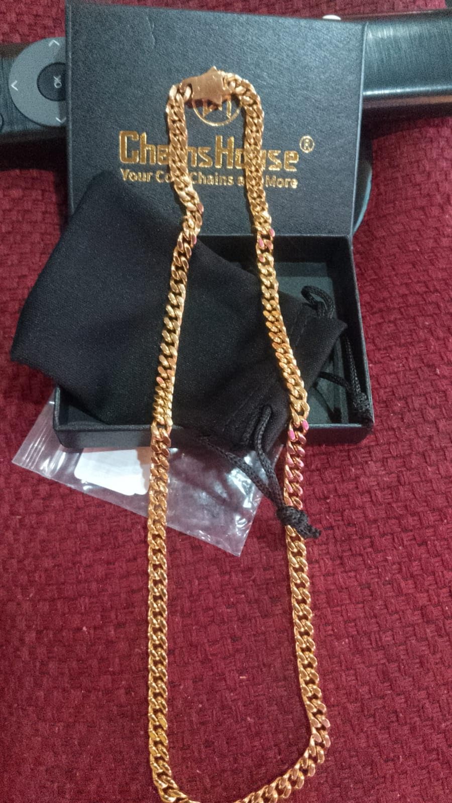 Cuban Link Chain for Men, Stainless Steel Waterproof Necklace customer photo 1