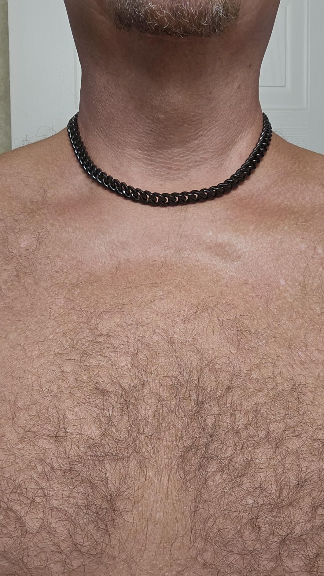 Cuban Link Chain for Men, Stainless Steel Waterproof Necklace customer photo 2