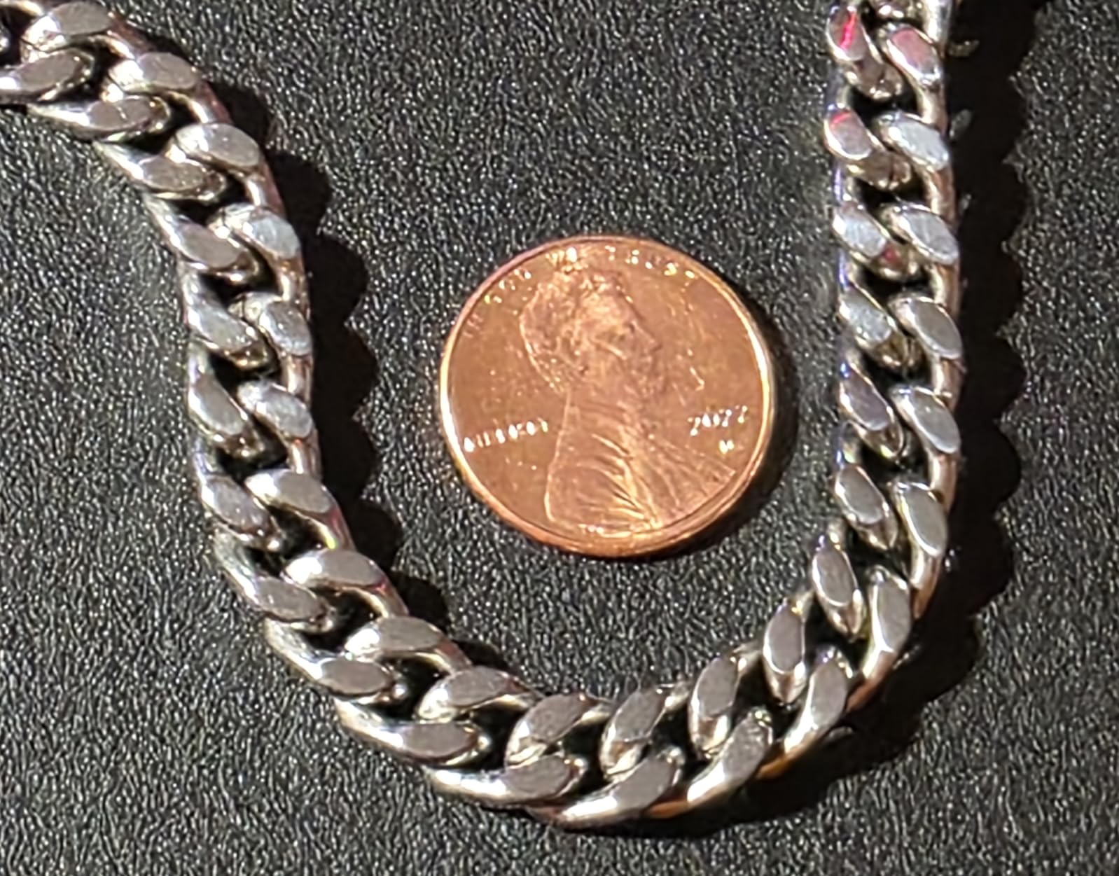 ChainsHouse Cuban Link Chain for Men, Stainless Steel Waterproof Necklace | 5/7/9/12/14mm Miami Cuban Chain 18-30 Inch, Gold/Black Men's Necklace No Tarnish & Durable, Jewelry for Daily Wear and Gift customer photo 2