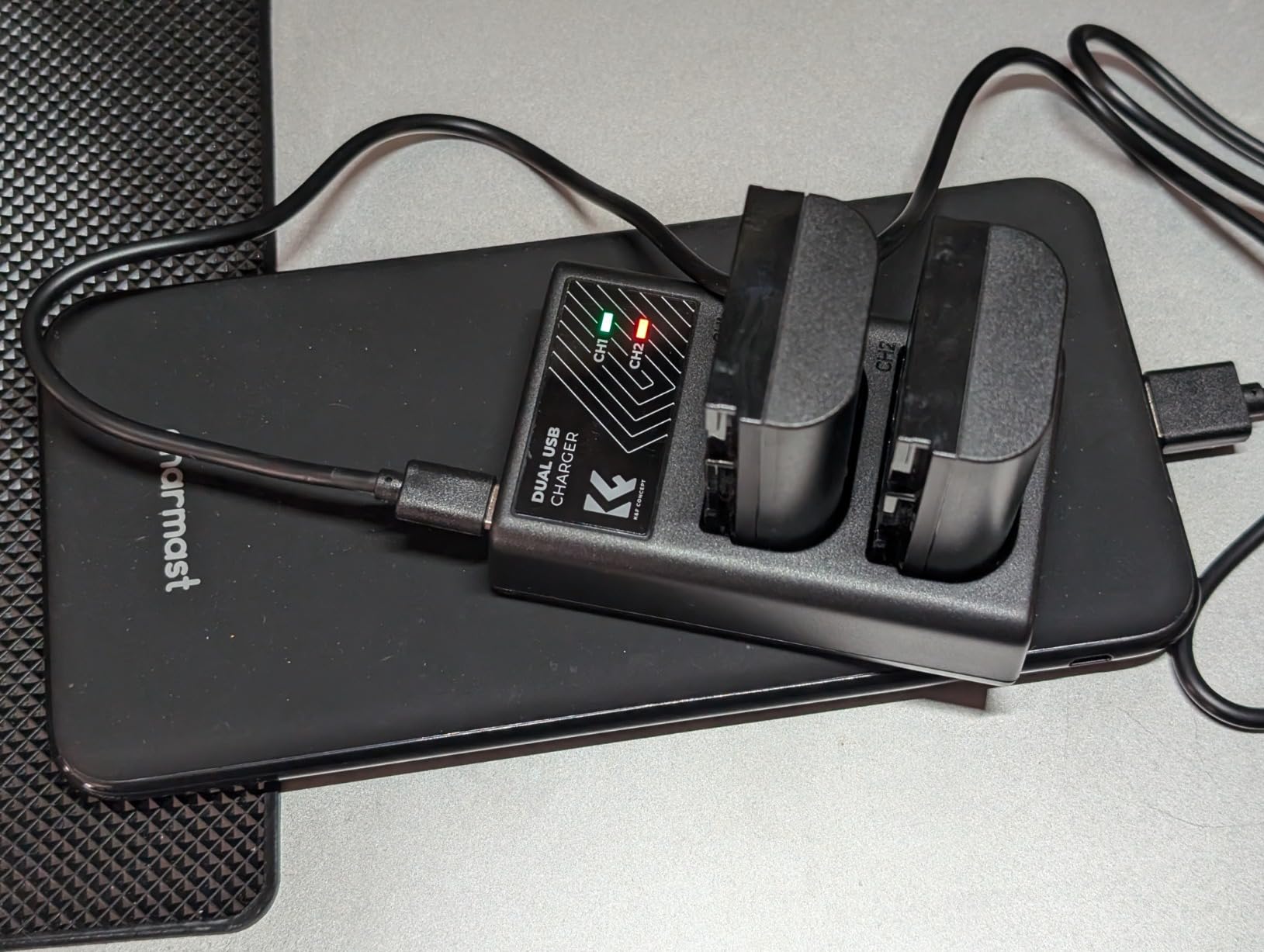 K&F Concept LP-E6/LP-E6N/LP-E6NH Battery Charger, Dual Slot Type-C/Micro USB Charger for Canon EOS R5 R6 RP R7, 5D 6D Mark IV, 5D Mark III, 5DS Camera customer photo 1
