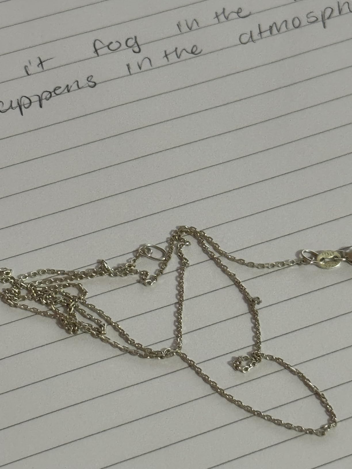 Jewlpire 18k Gold Plated 925 Sterling Silver Chain Necklace for Women, 1.1mm Cable Chains Necklace Thin & Dainty & Sturdy Women's Chain Necklaces, 14/16/17/18/20/22/24 Inches customer photo 2
