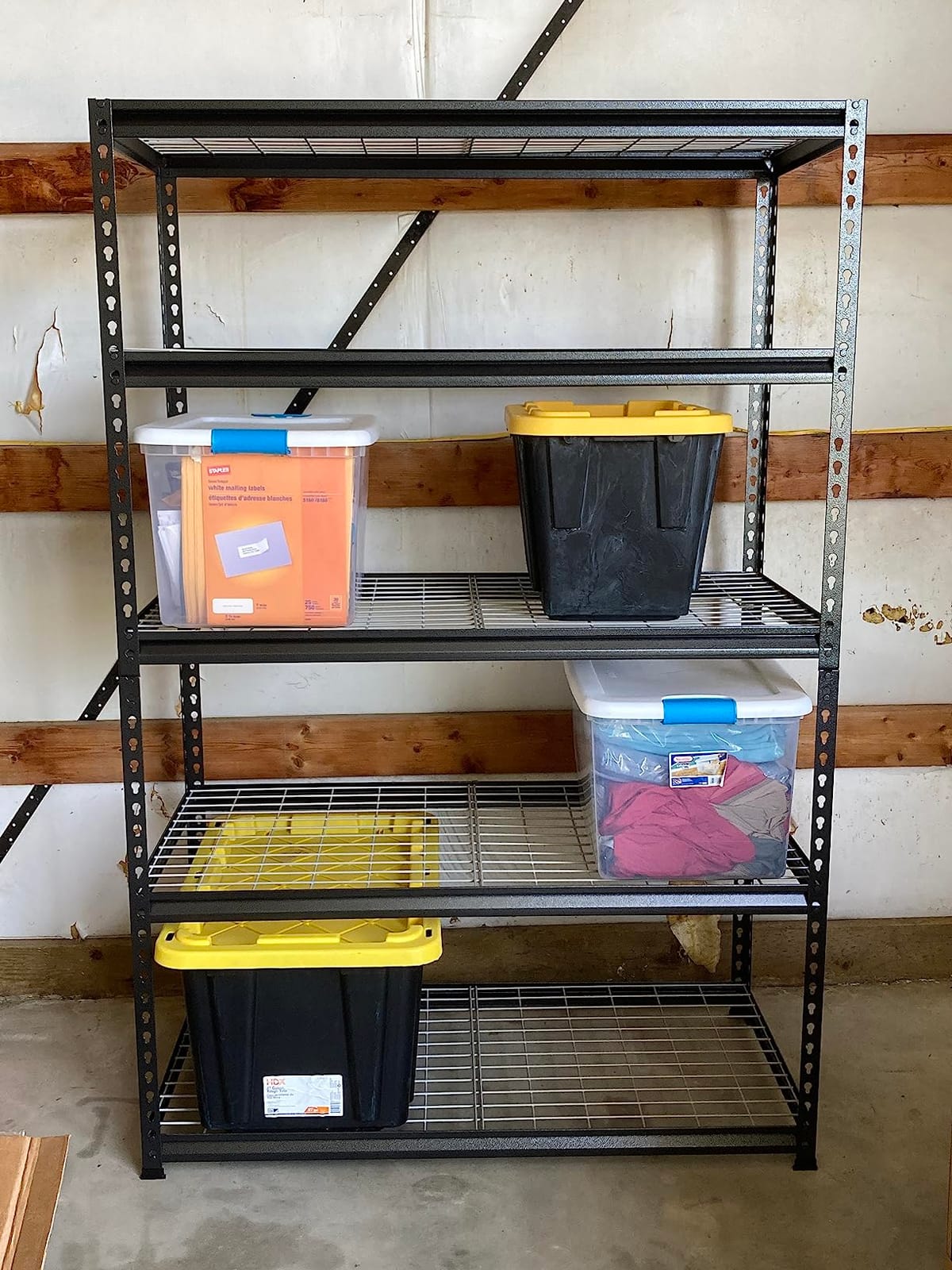 WORKPRO Heavy Duty Metal Garage Shelving, 68