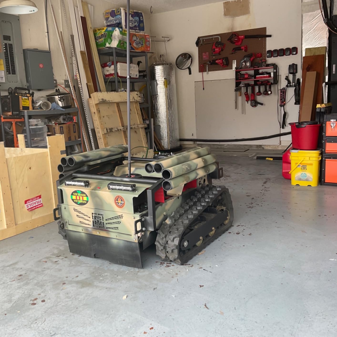 Remote Controlled Lawn Mower | 55° Slope Capability | Hybrid Self-Charging Dual Battery | Brushless Motors | Zero Turn | Adjustable Cutting Deck customer photo 2