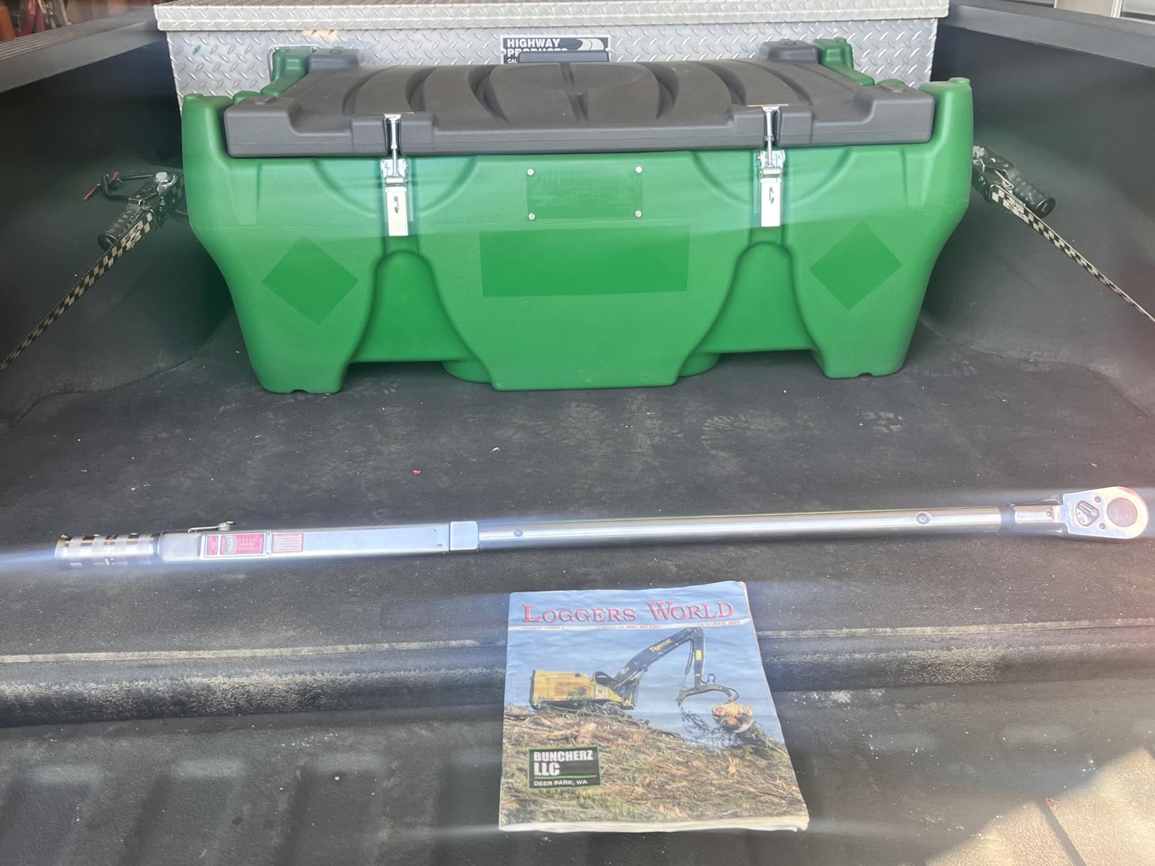 AM-TANK 58 Gallon Diesel Fuel Transfer Tank, Low-Profile Portable Refueling System, Made in Italy customer photo 1
