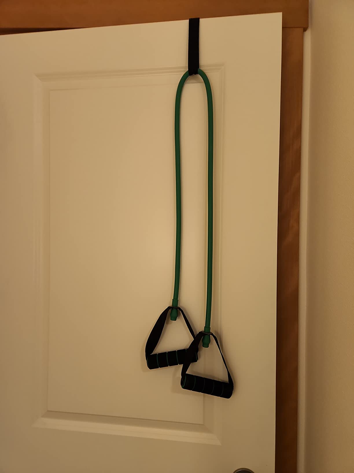 Resistance Bands Door Anchor Attachment, Secure Door Anchor Heavy Duty Door Anchor for Resistance Bands, Door Jamb Anchor for Fitness Workout Band customer photo 2