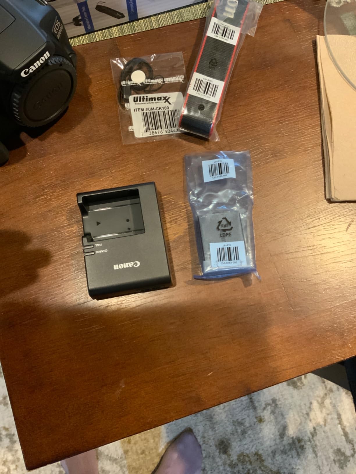 Canon EOS 4000D / Rebel T100 DSLR Camera w/EF-S 18-55mm f/3.5-5.6 Lens 3 Lens Kit Bundled with 128GB Memory + Wide Angle Lens + Telephoto Lens + Flash + More (Renewed) Black customer photo 1
