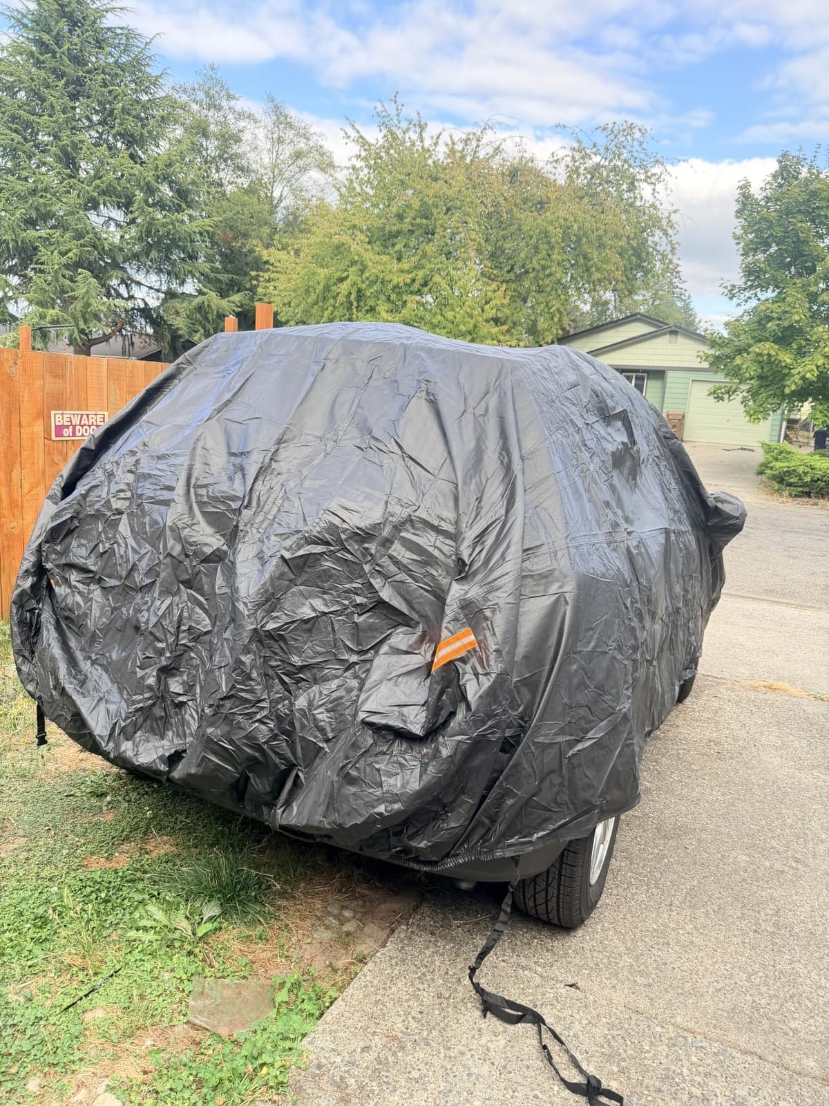 Kayme 7 Layers Waterproof Car Cover for Mazda Miata MX-5 MX5 1990-2026 | Thick heavy-weight composite fabric, all-weather wind-dust-UV protection, inner cotton layer shields vehicle paint customer photo 1