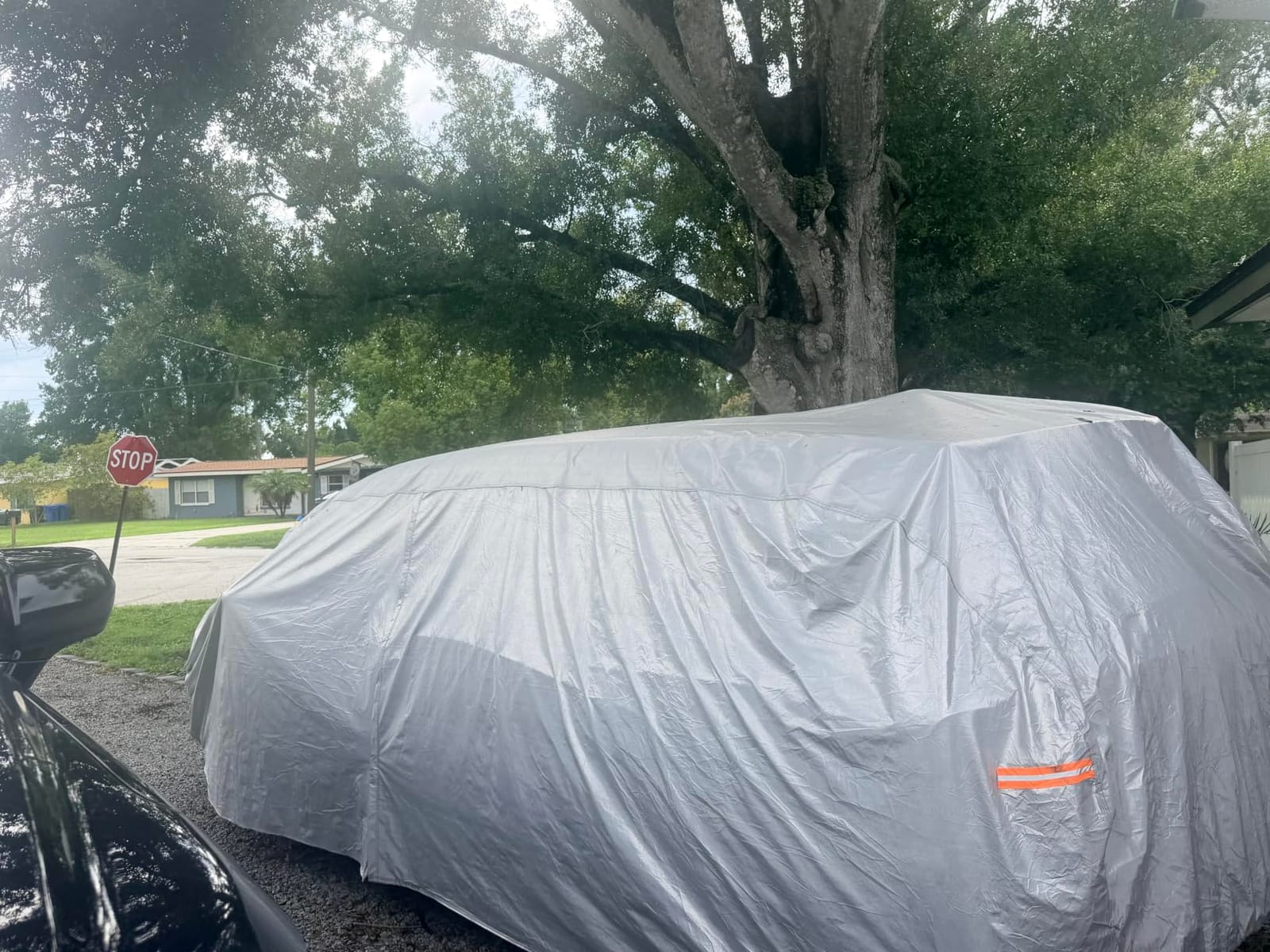 Kayme 6 Layers Waterproof Car Cover for Mazda Miata MX-5 MX5 1990-2026 | Thick composite build, 100% waterproof PE-PEVA, reflective aluminum UV shield, inner cotton lining prevents paint scratches customer photo 2