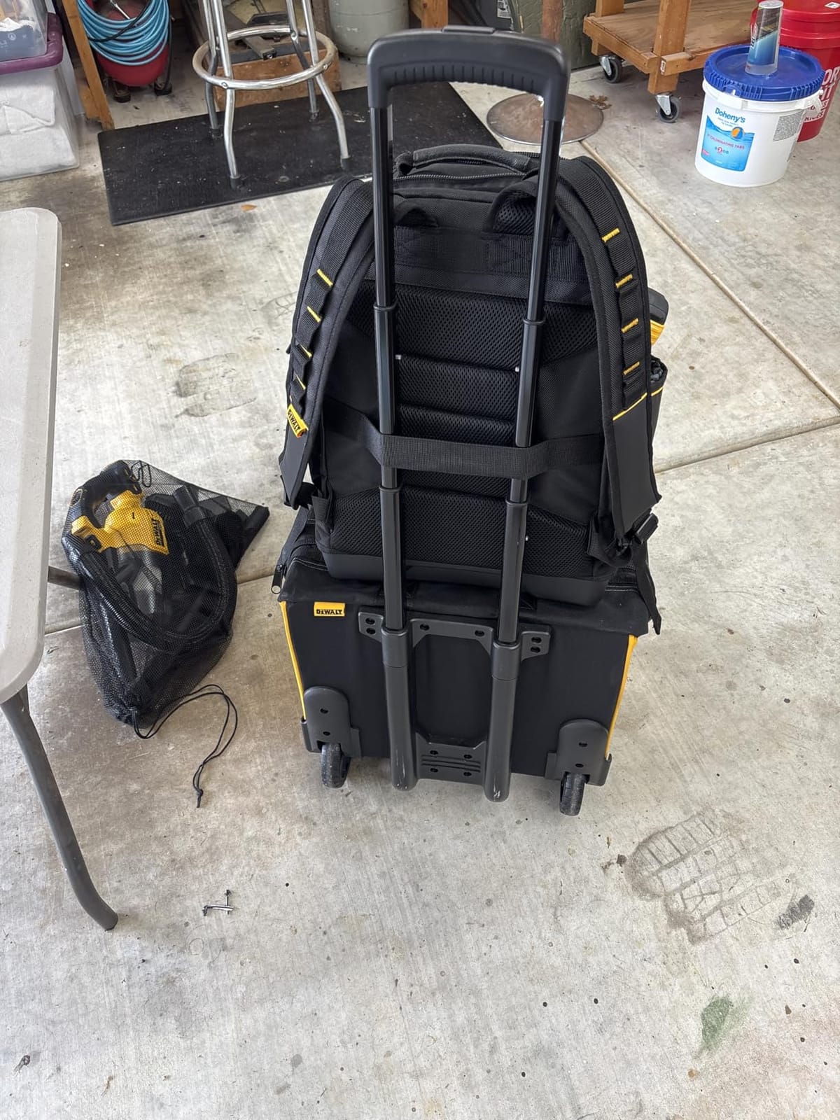 DeWalt Tool Backpack, Tool Storage and Organization, Durable and Water Resistant (DWST560102) customer photo 2