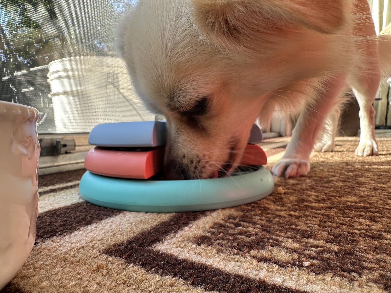 Outward Hound Nina Ottosson Lickin' Layers 3-in-1 Dog Toy Treat Puzzle, 7
