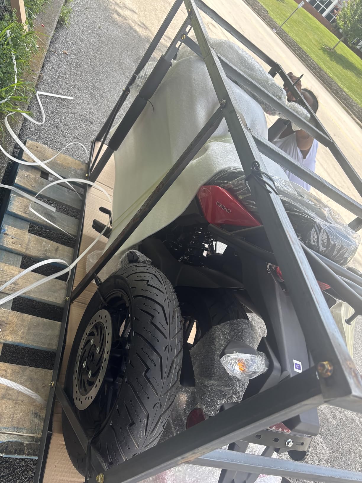 HHH Adults 125cc Motorcycle Bike Hellcat Vader Gas, 4 Speed, Street Bike, Sports Dirtbike, Street Scooter customer photo 2