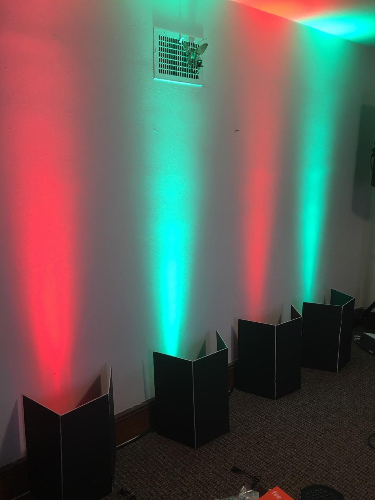 Litake DJ Par Lights, RGB 36 LED Stage Lights Sound Activated, Remote & DMX Controlled LED Uplights,7 Modes Uplighting for Dance Party Church Wedding Birthday Holiday Music Show-8 Pack customer photo 2