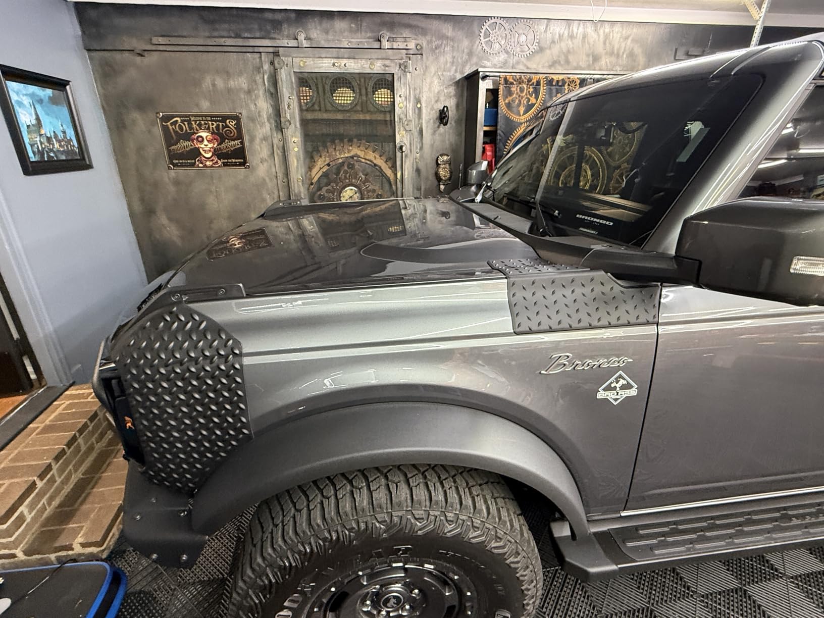 Bronco Body Armor Outer Cowl Front Corner Guards Protector for Ford Bronco 2021 2022 2023 2/4 Doors customer photo 2