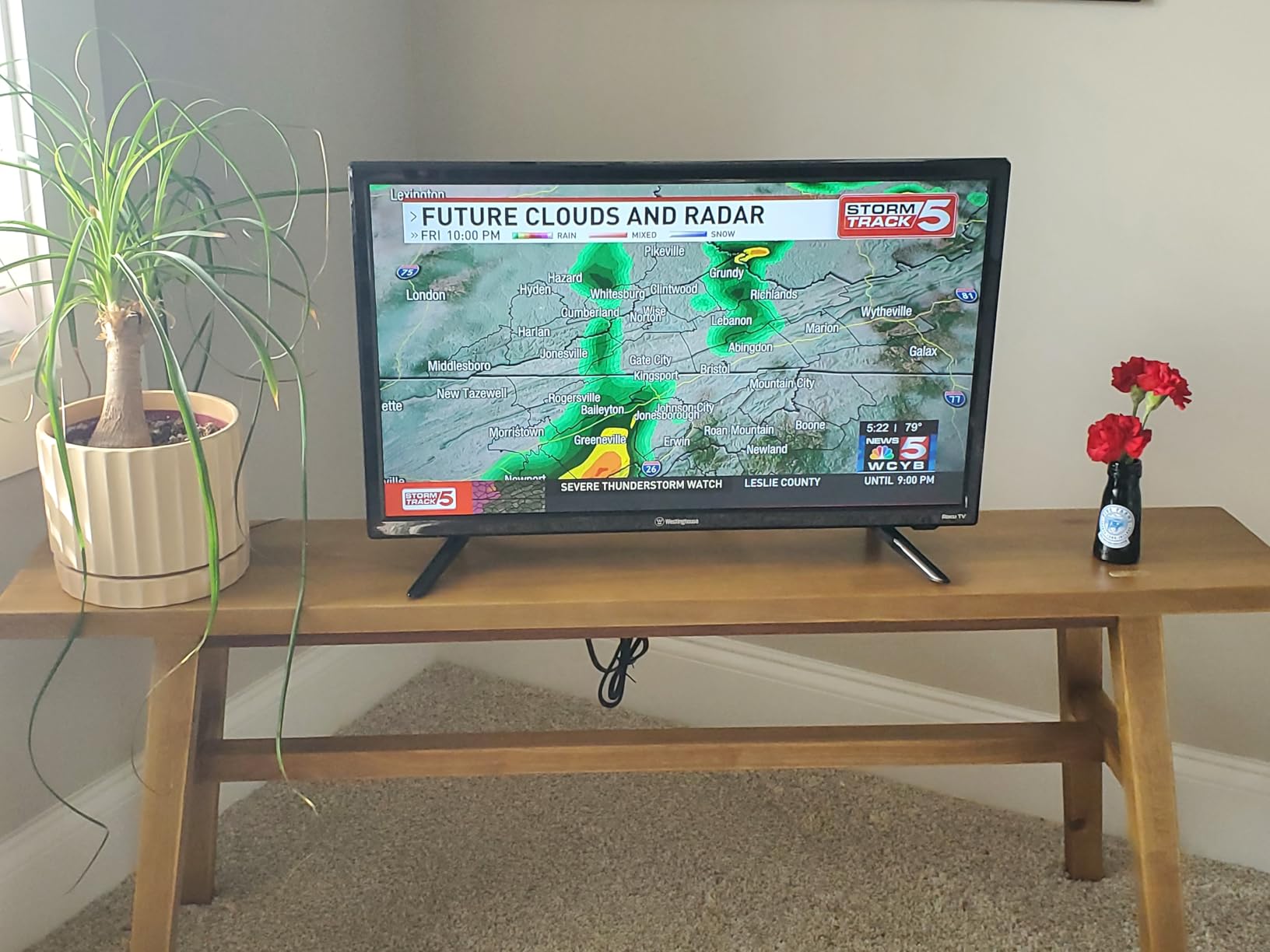 Westinghouse Roku TV - 32 Inch Smart TV, HD Television with Wi-Fi Connectivity and Mobile App, Flat Screen, Bluetooth, Compatible with Apple AirPlay, Alexa and Google Assistant customer photo 1