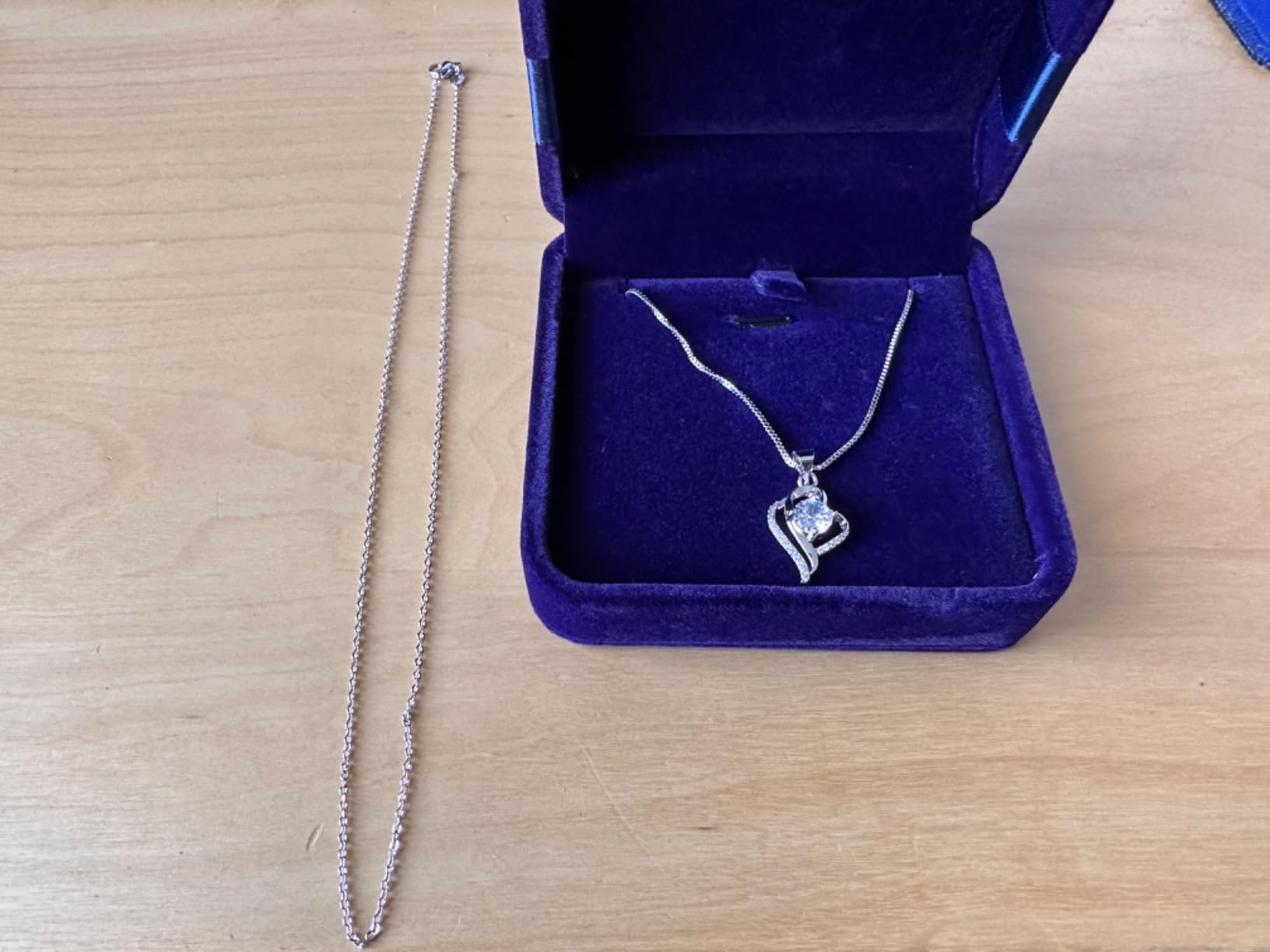 Lumirra Moissanite Diamond Pendant Necklace customer photo 1