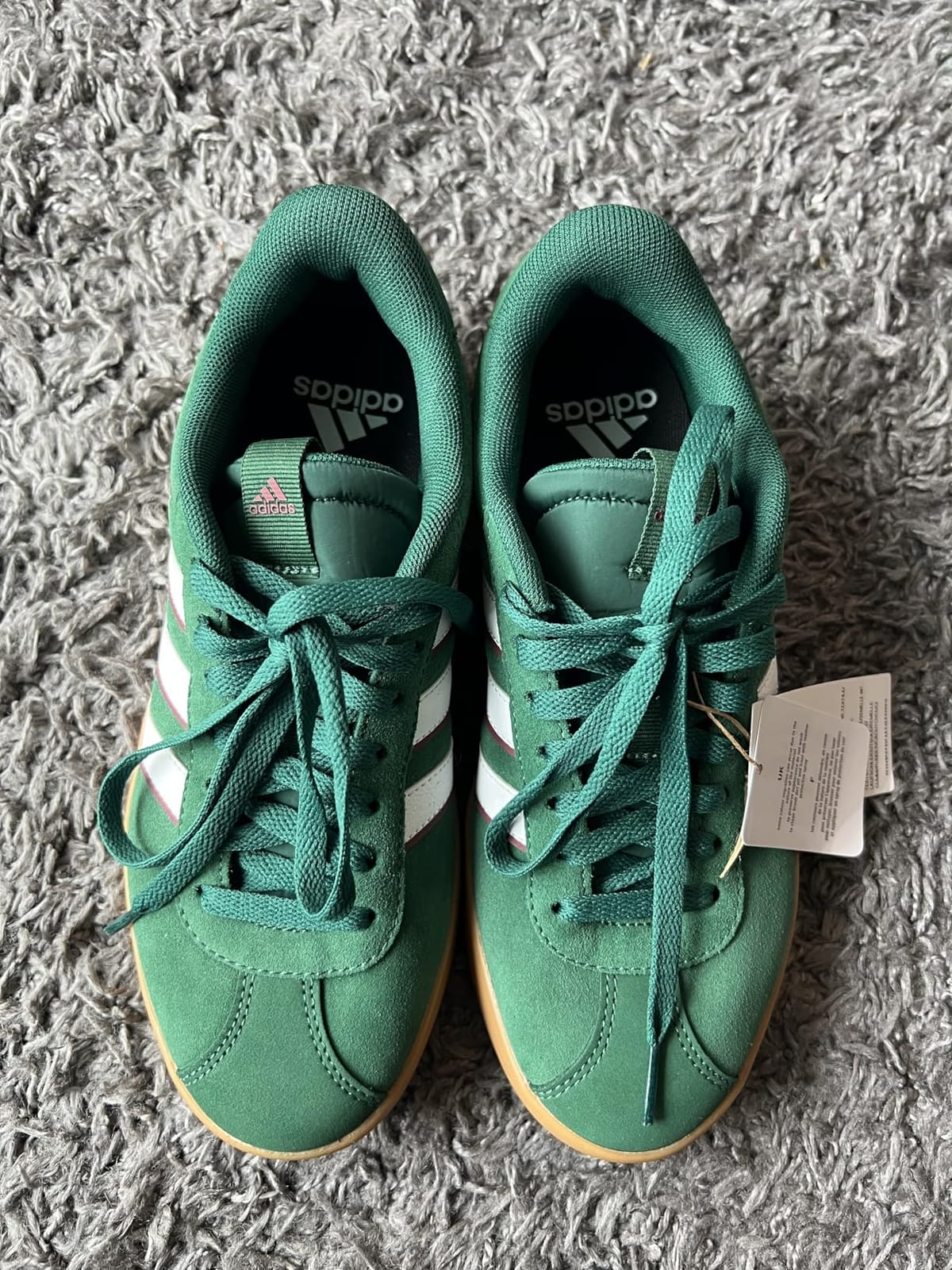adidas Mens Vl Court 3.0 Sneakers Shoes Casual - Grey customer photo 2