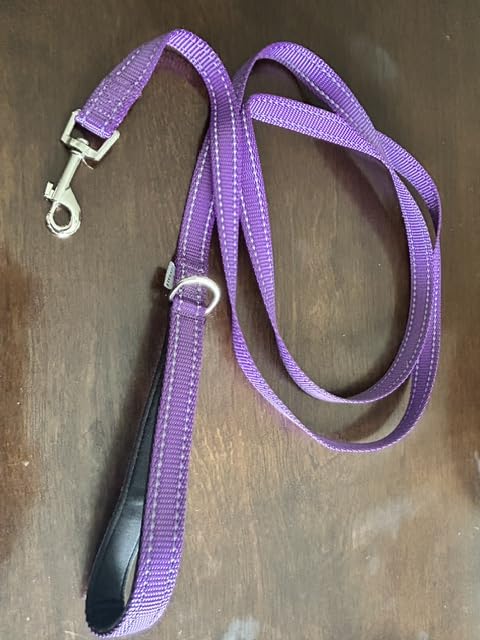 Joytale Dog Leash for Large Dogs that Pull, Double Handle, 6FT, Black customer photo 2