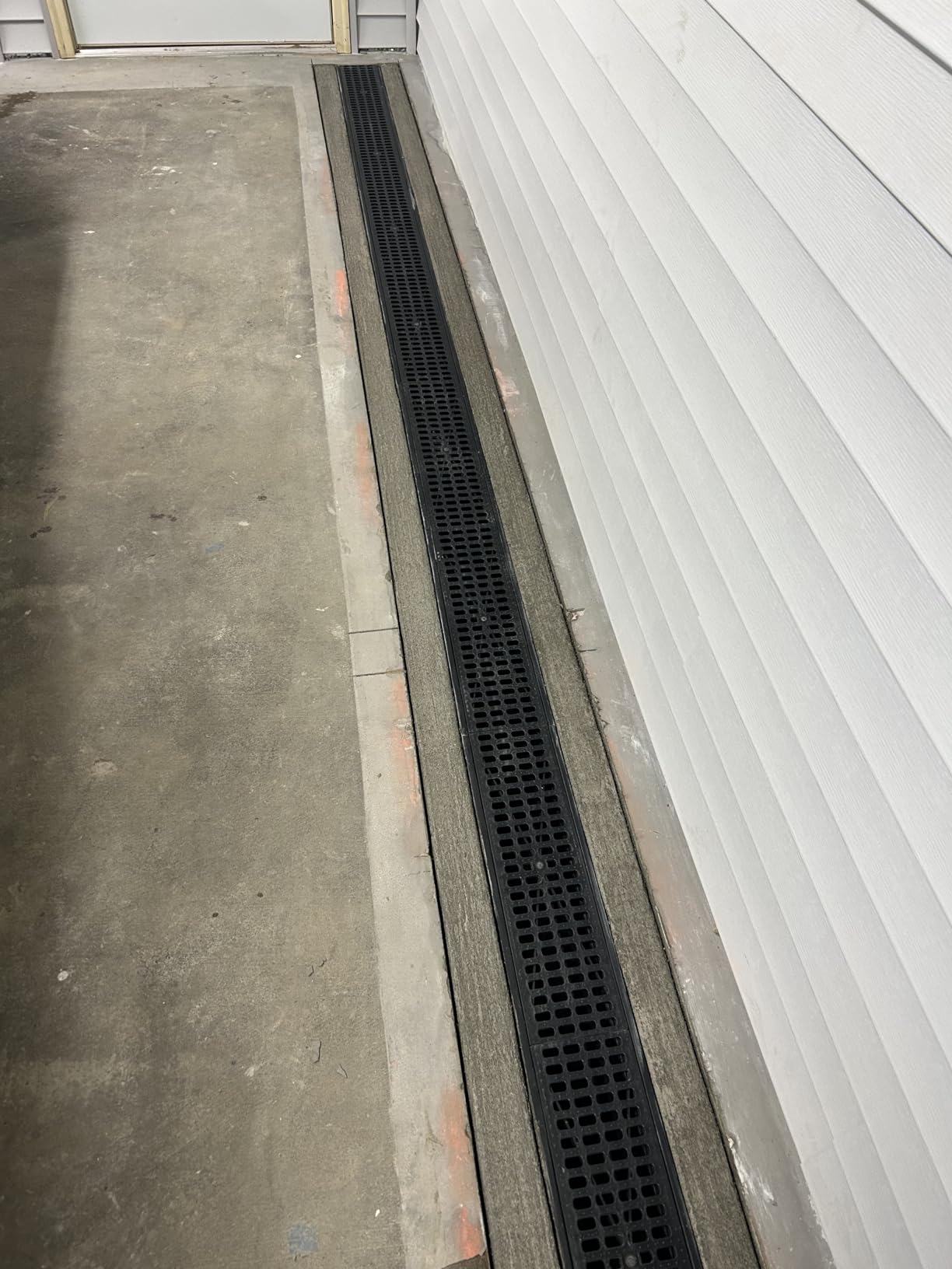 6 Pack 39.4x6.1x5.5in A15 Deep Profile HDPE Trench Drain System | anti corrosion high flow rate easy cleaning plastic durable outdoor houseside sidewalk patio yard lawn pool customer photo 2