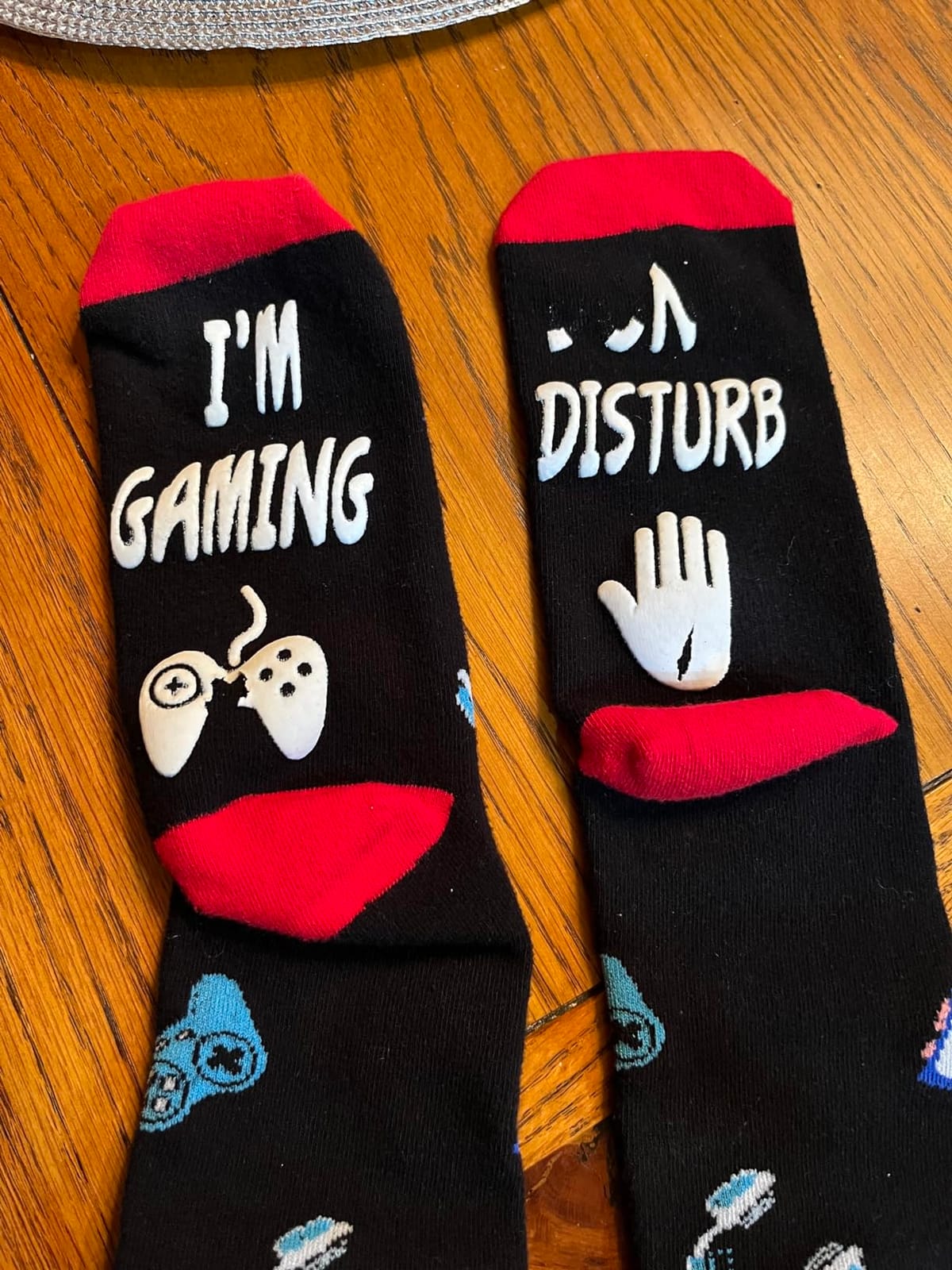 Stocking Stuffers for Men Teen Boys Gifts for Men Christmas Gamer Gifts | Do Not Disturb Im Gaming Funny Socks for Men Stocking Stuffers Christmas Men Gifts Socks for Boy Kids Teenage Birthday Gifts customer photo 1