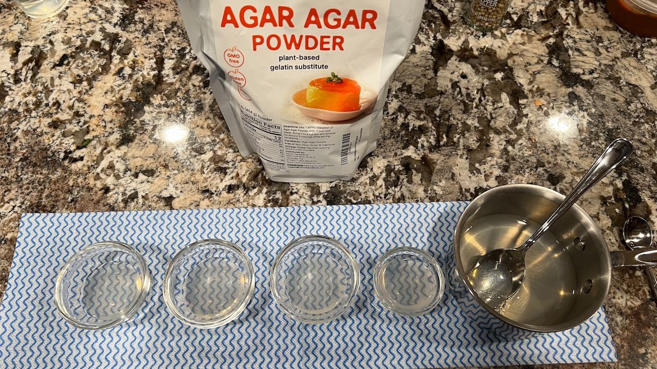 Agar Agar Powder, 1lb (16oz) | Planted-Based Source from Red Algae | Unflavored Thickening Agent for Cooking & Baking | Vegan Substitute for Beef Gelatin | Non-GMO, Vegan Friendly customer photo 1
