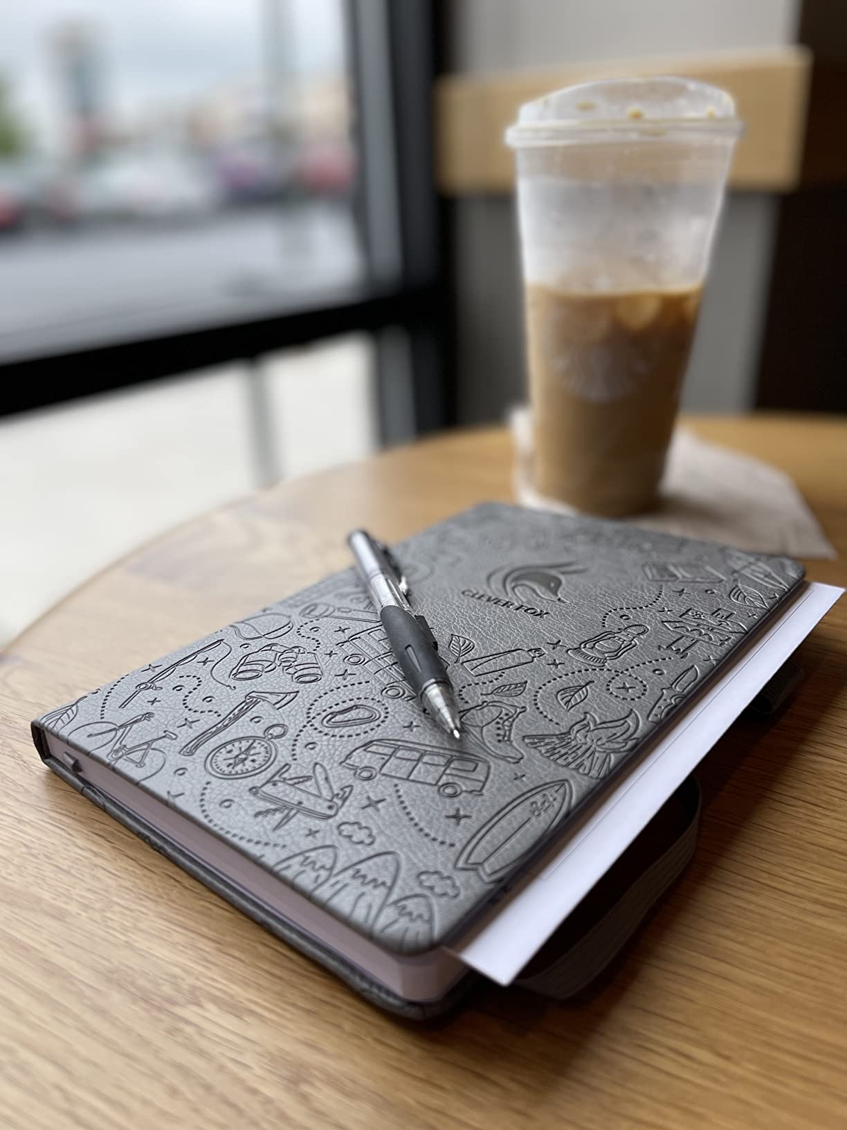 Clever Fox Camping Journal, RV Travel Log Book, 5.8