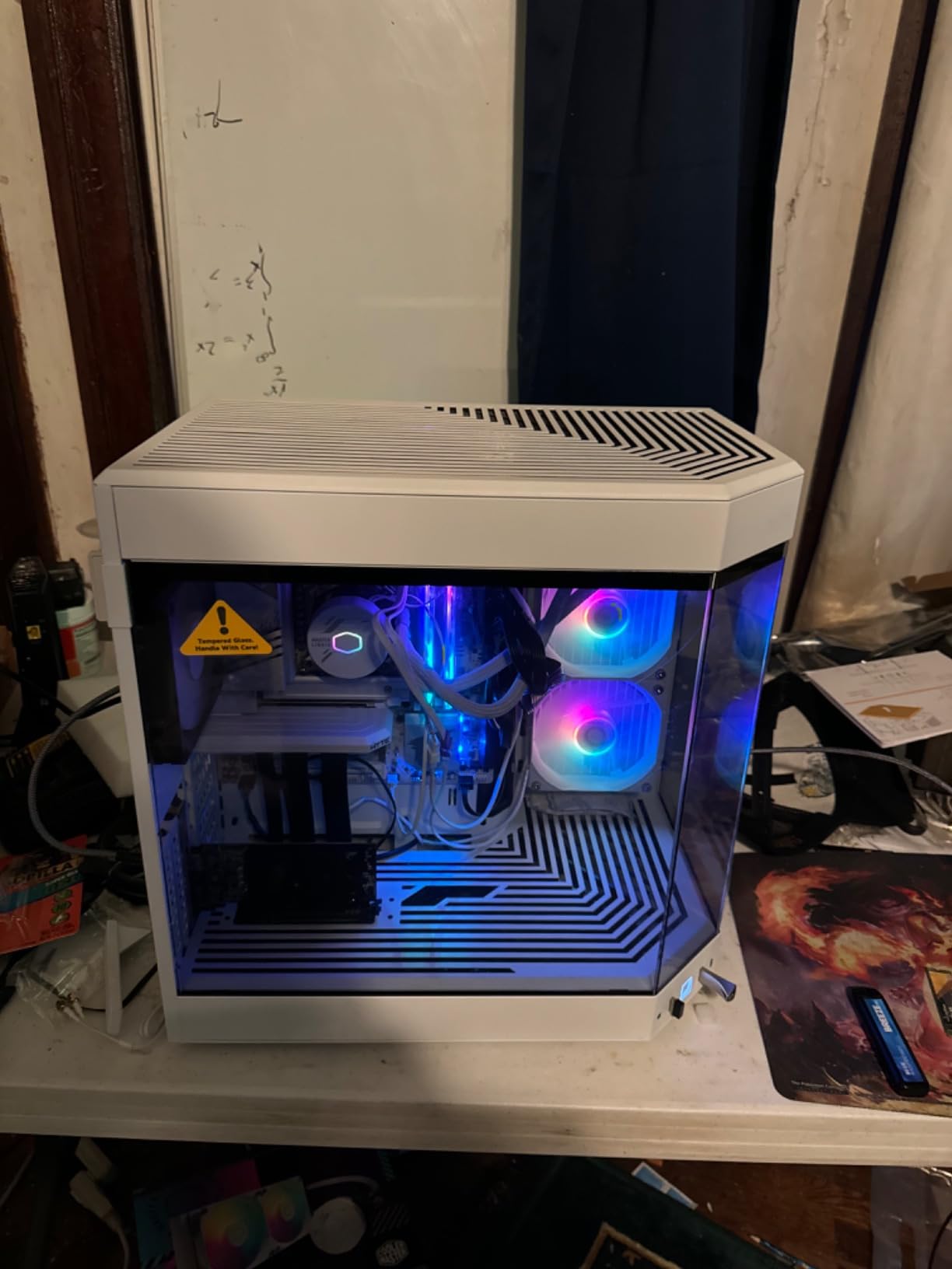 Cooler Master 240L Core AIO CPU Liquid Cooler, 240mm Radiator, 2x ARGB PWM Fans, Gen S Dual-Chamber Pump, AMD AM5/AM4, Intel LGA 1851/1700 White customer photo 2