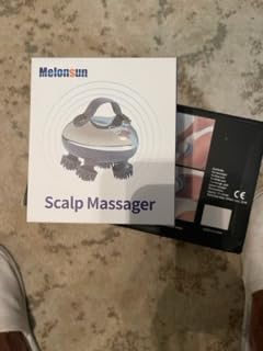 Melonsun Electric Scalp Massager, 2 Claw Sets, IPX7 Waterproof, Silver customer photo 2