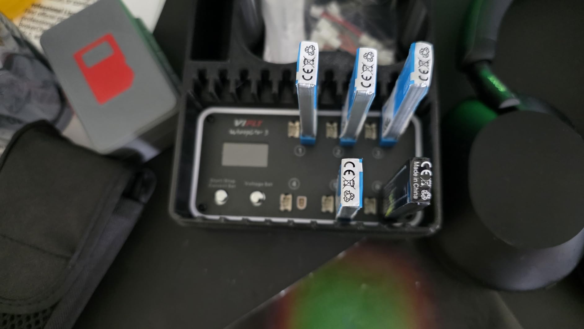 VIFLY WhoopStor V3 6 Ports 1S LiPo Battery Storage Charger and Discharger with LCD Display Tiny Whoop Charger with PH2.0 and BT2.0 Connectors customer photo 1