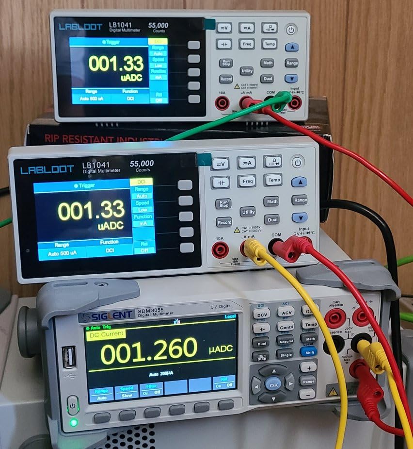 LB1041 Bench Digital Multimeter 55000 Counts DC/AC Voltmeter Ammeter HZ Temp Diode Continuity Tester Desktop Multimeters customer photo 1