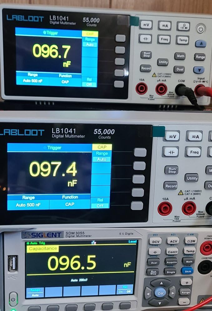 LB1041 Bench Digital Multimeter 55000 Counts DC/AC Voltmeter Ammeter HZ Temp Diode Continuity Tester Desktop Multimeters customer photo 2