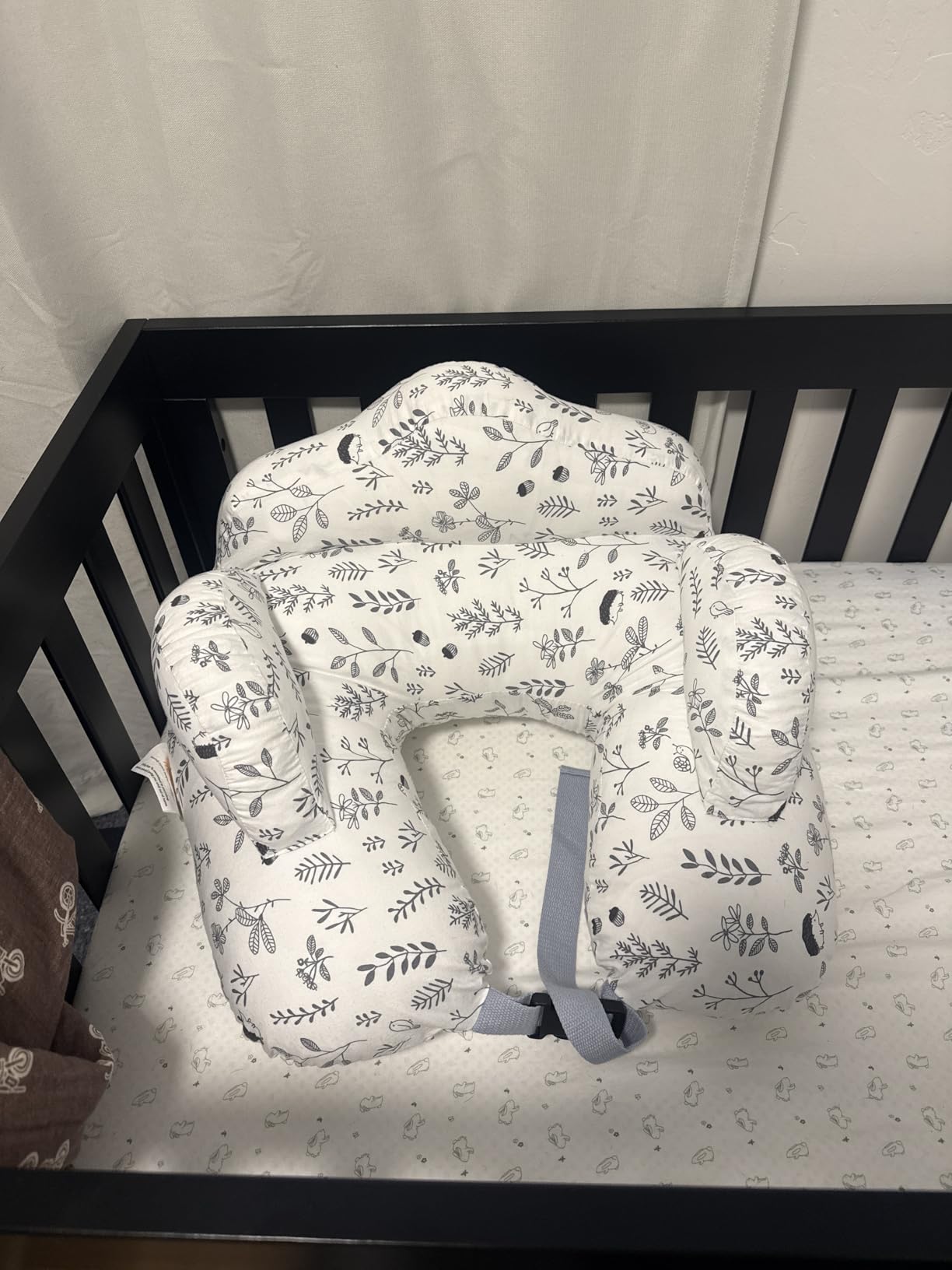 Chilling Home Nursing Pillow for Breastfeeding, Adjustable Nursing Pillow Breast Feeding Pillow Bottle Feeding, Breastfeeding Essentials for Newborn, Removable Cover customer photo 2
