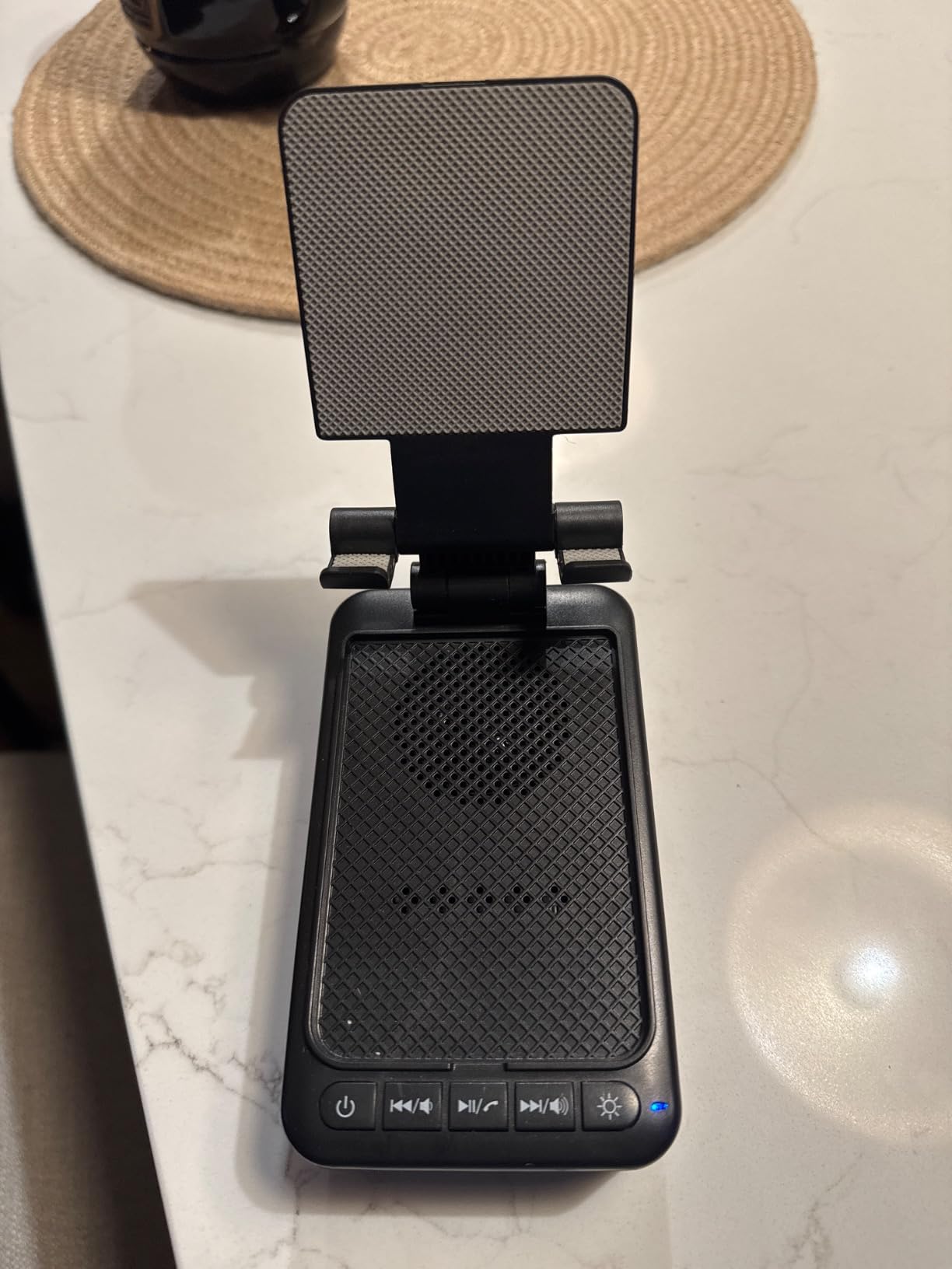 Gifts for Men Him, Cell Phone Stand with Bluetooth Speaker&Led Color Changing Light, Unique Gifts for Women Dad Her Husband, Cool Tech Gadget Wireless Speaker, Birthday Gifts for Men, Ideal Gifts customer photo 2