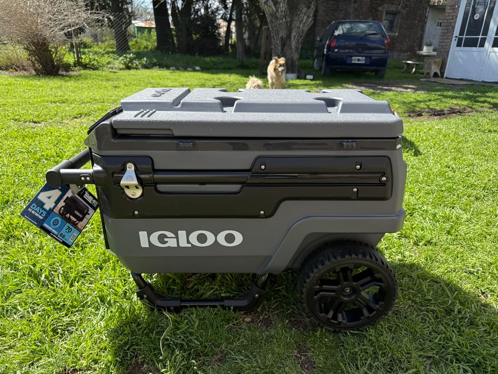 Igloo Trailmate Journey 70Qt Wheeled Cooler | Insulated Hard Shell Ice Chest customer photo 1