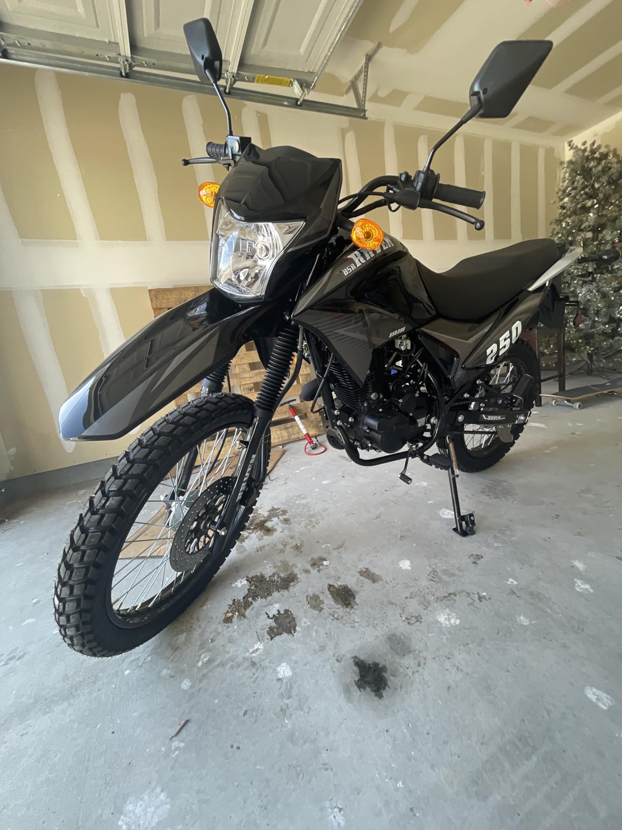 HHH 250cc Scooter Dirt Bike Raven XL 250 Enduro Street 250cc Motorcycle Dual Sports Enduro Bike - Choose Your Color customer photo 1