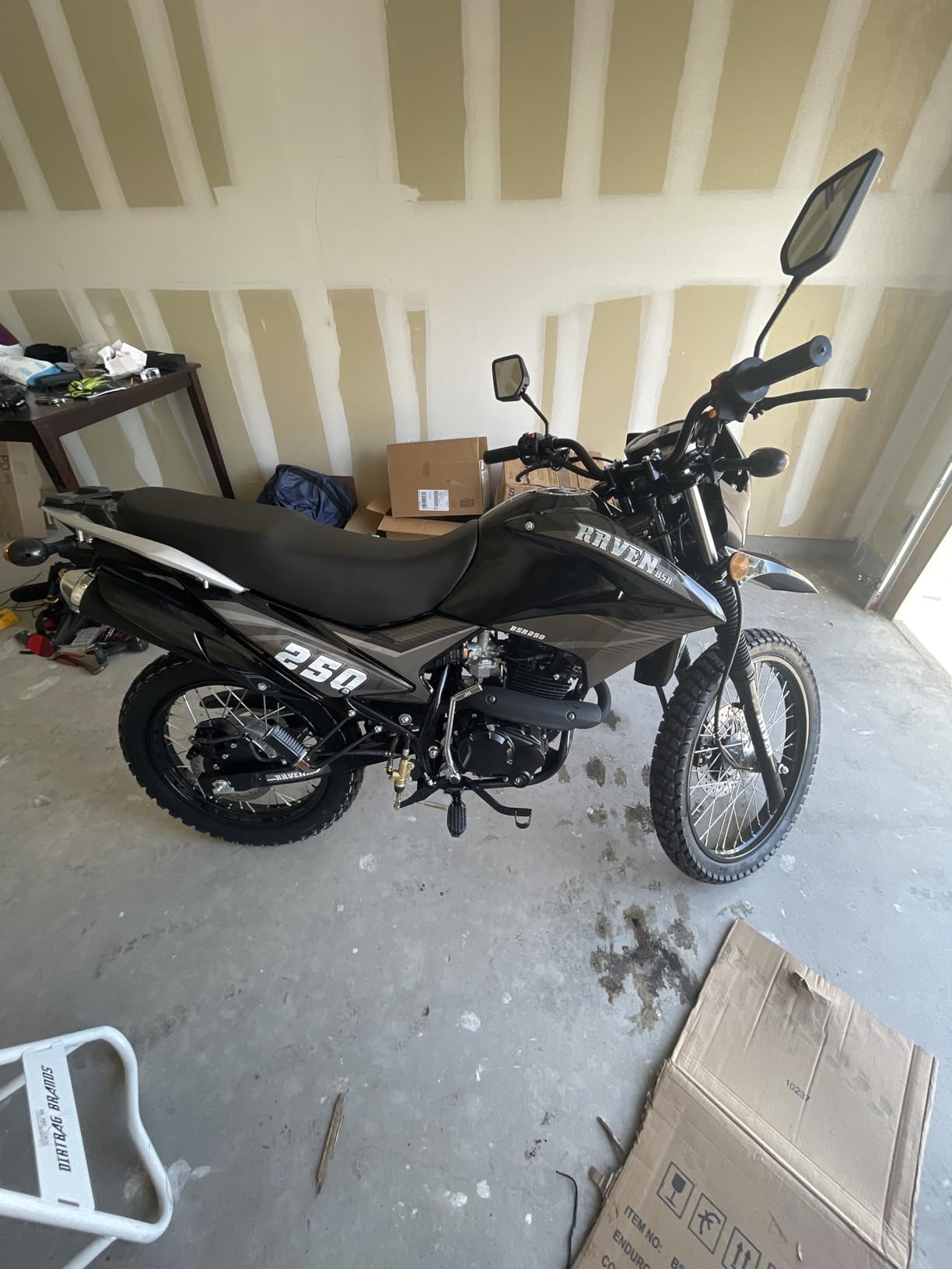 HHH 250cc Scooter Dirt Bike Raven XL 250 Enduro Street 250cc Motorcycle Dual Sports Enduro Bike - Choose Your Color customer photo 2